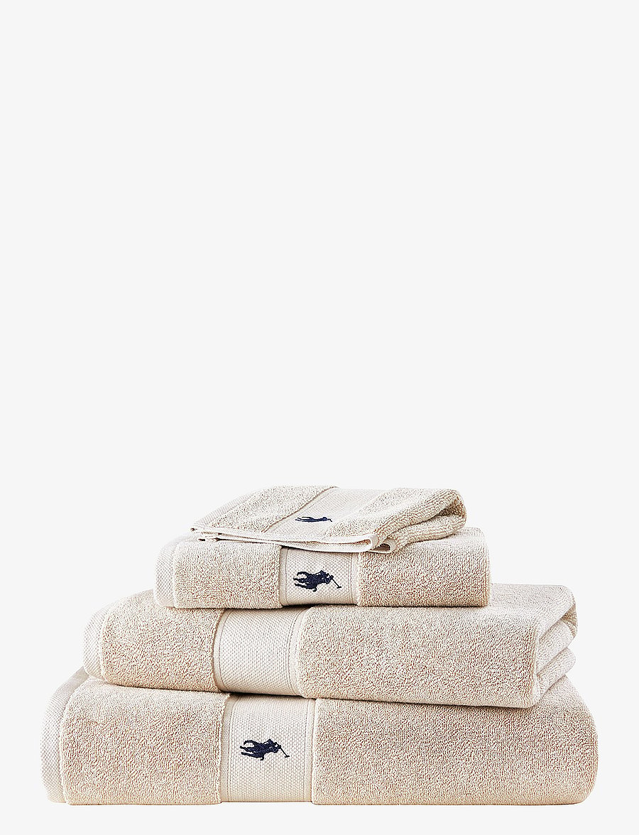 Ralph Lauren Home - POLOPLAY Wash towel - näorätikud - paleoak - 1