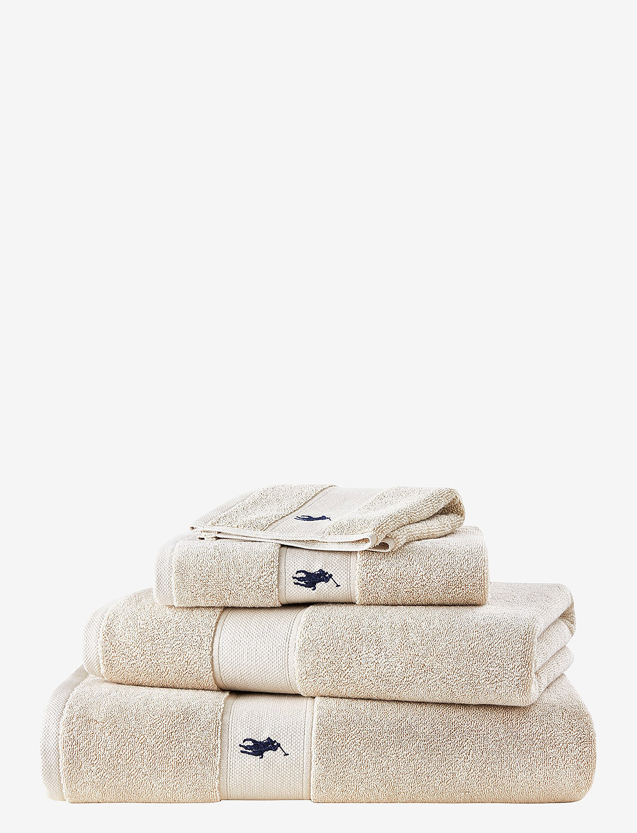 Ralph Lauren Home - POLOPLAY Guest towel - gästehandtücher - paleoak - 1
