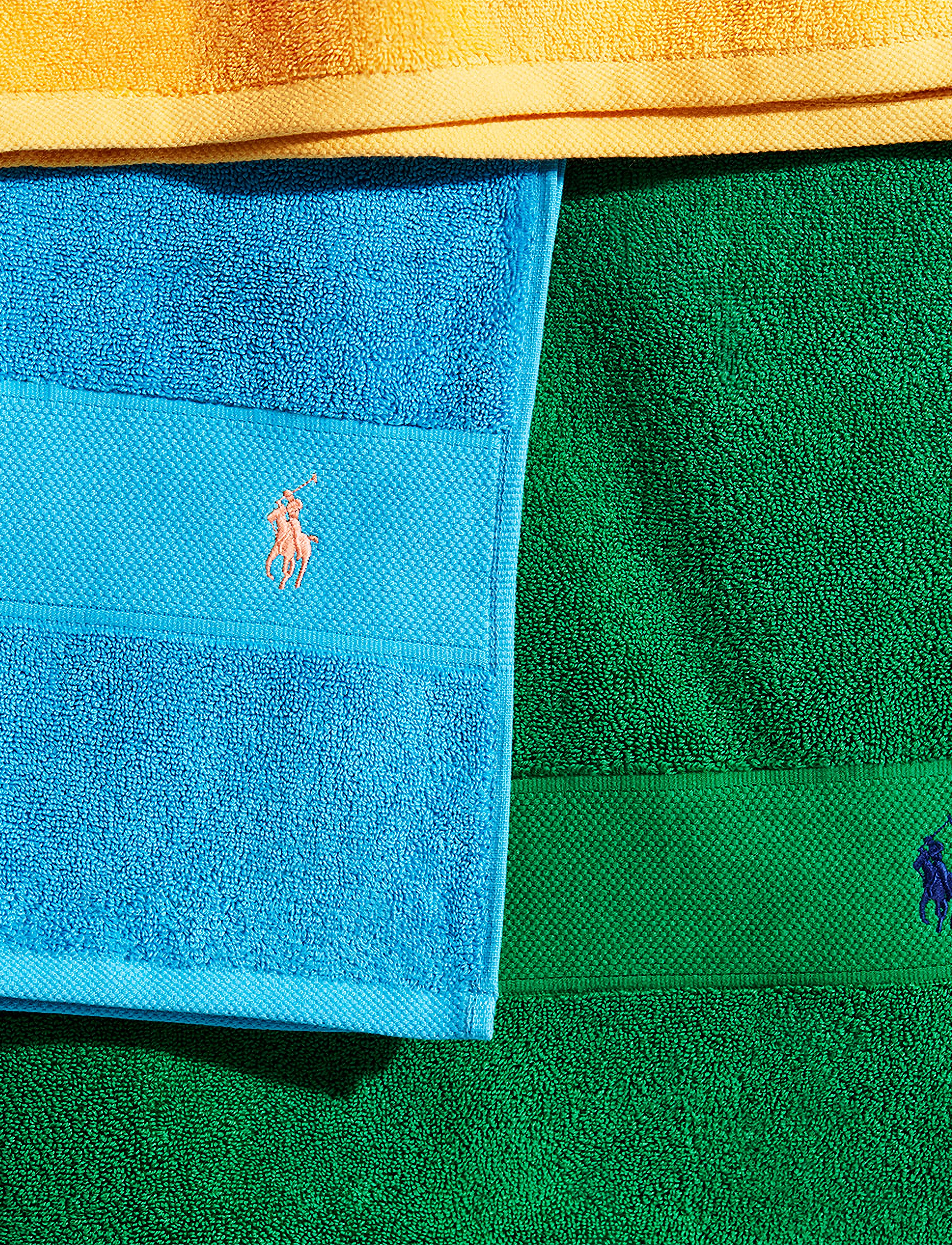 Ralph Lauren Home Poloplay Bath Sheet, 90X160 cm, Towels & Towels, Blau - Homeware