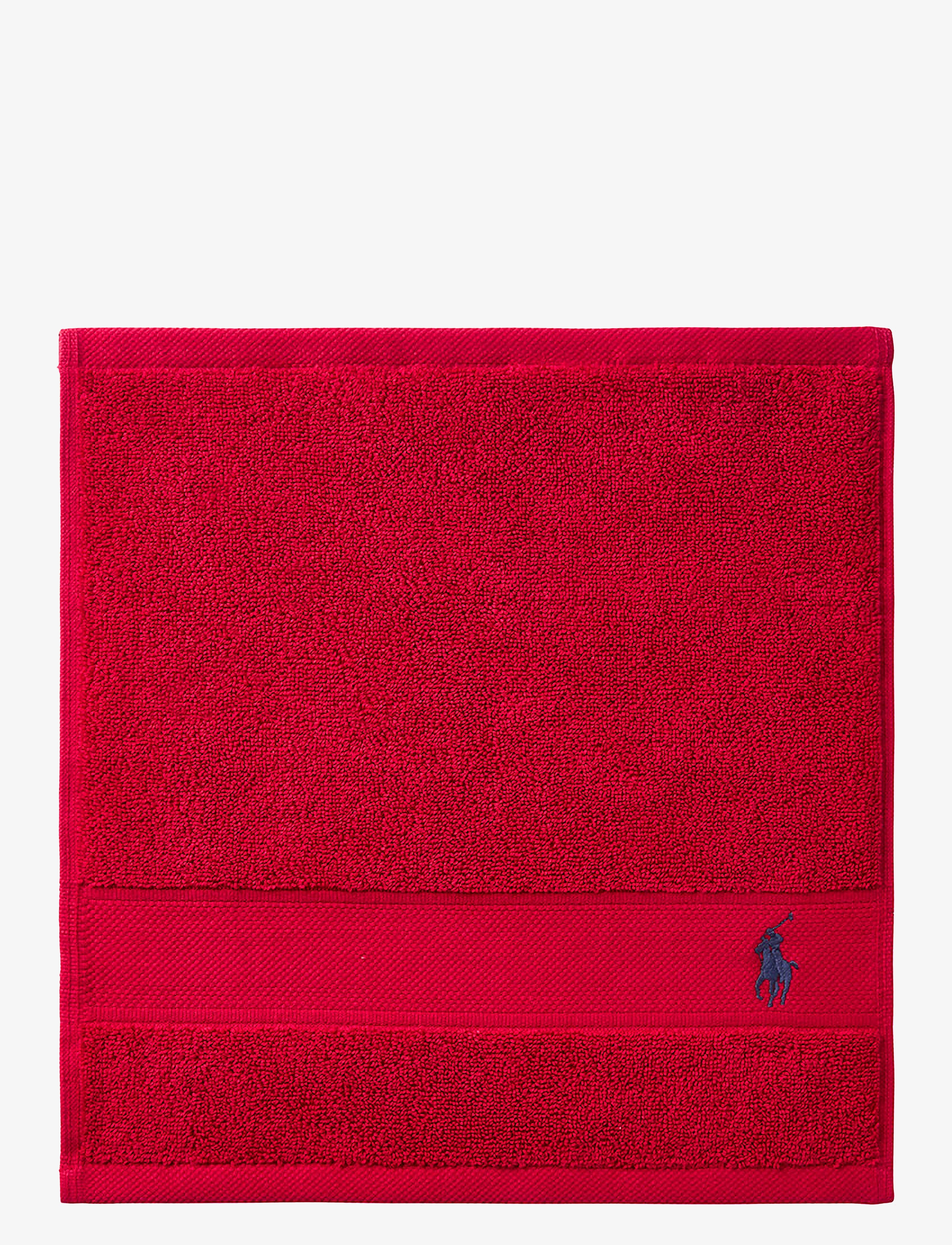 Ralph Lauren Home - POLOPLAY Wash towel - vaskeklude - red2000 - 2