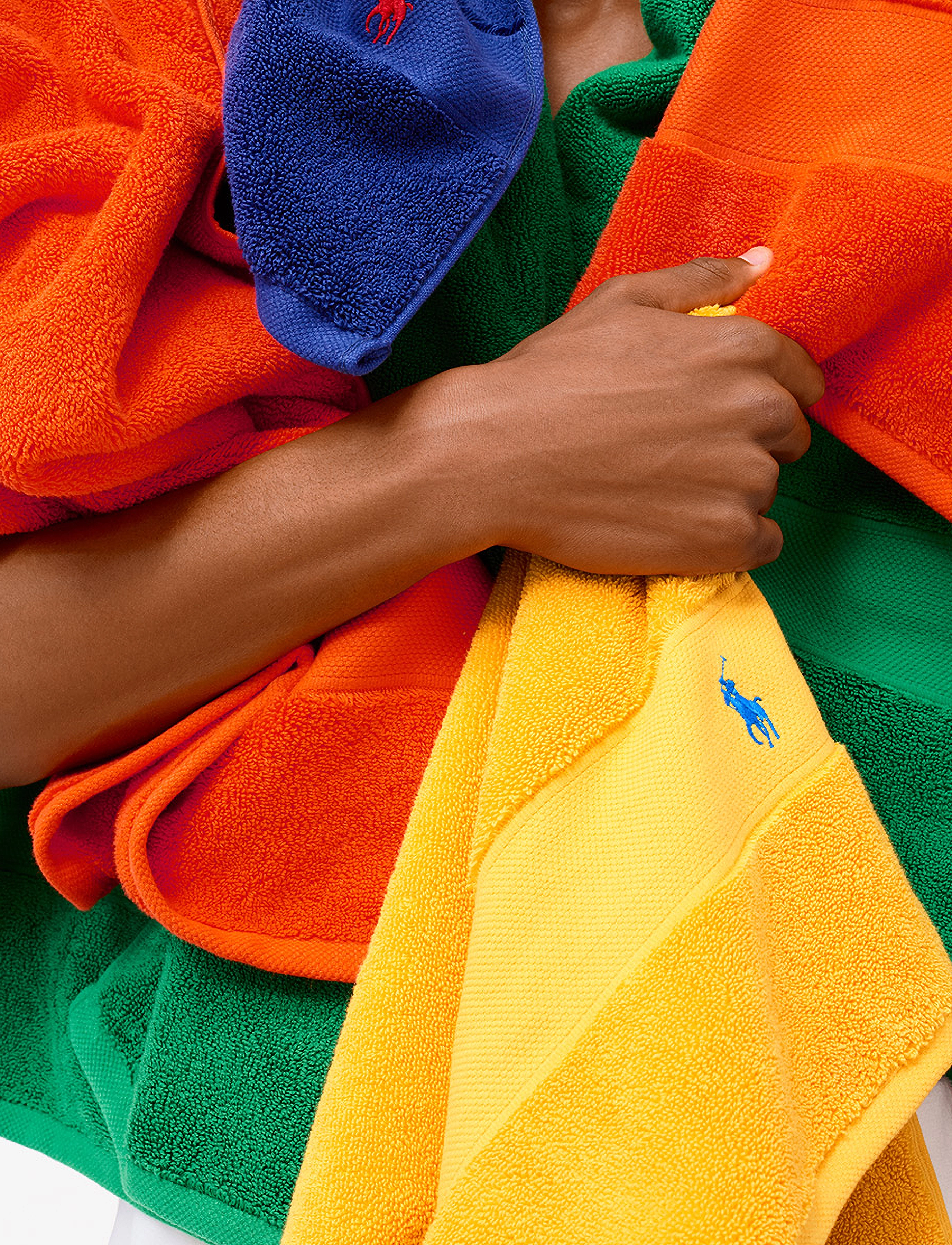 Ralph Lauren Home Poloplay Bath Towel, 70X140 cm, Towels & Towels, Orange - Homeware
