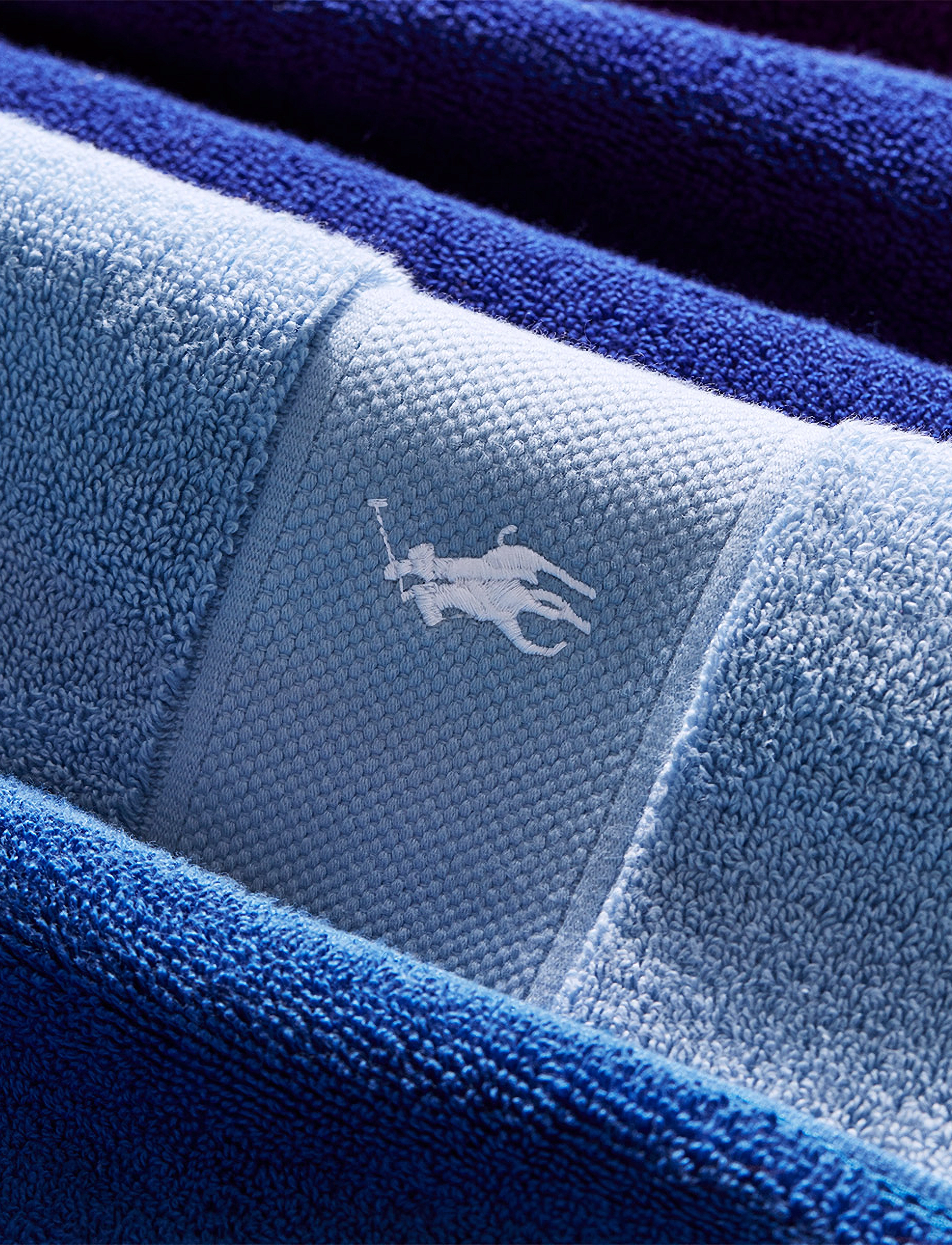 Ralph Lauren Home - POLOPLAY Wash towel - vaskeklude - blueoff - 5