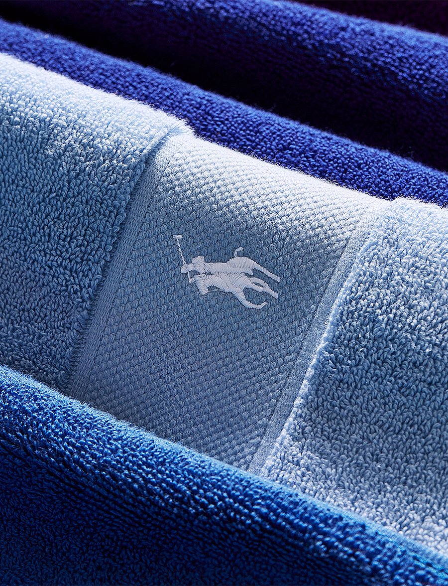 Ralph Lauren Home - POLOPLAY Wash towel - gesichtshandtücher - blueoff - 5