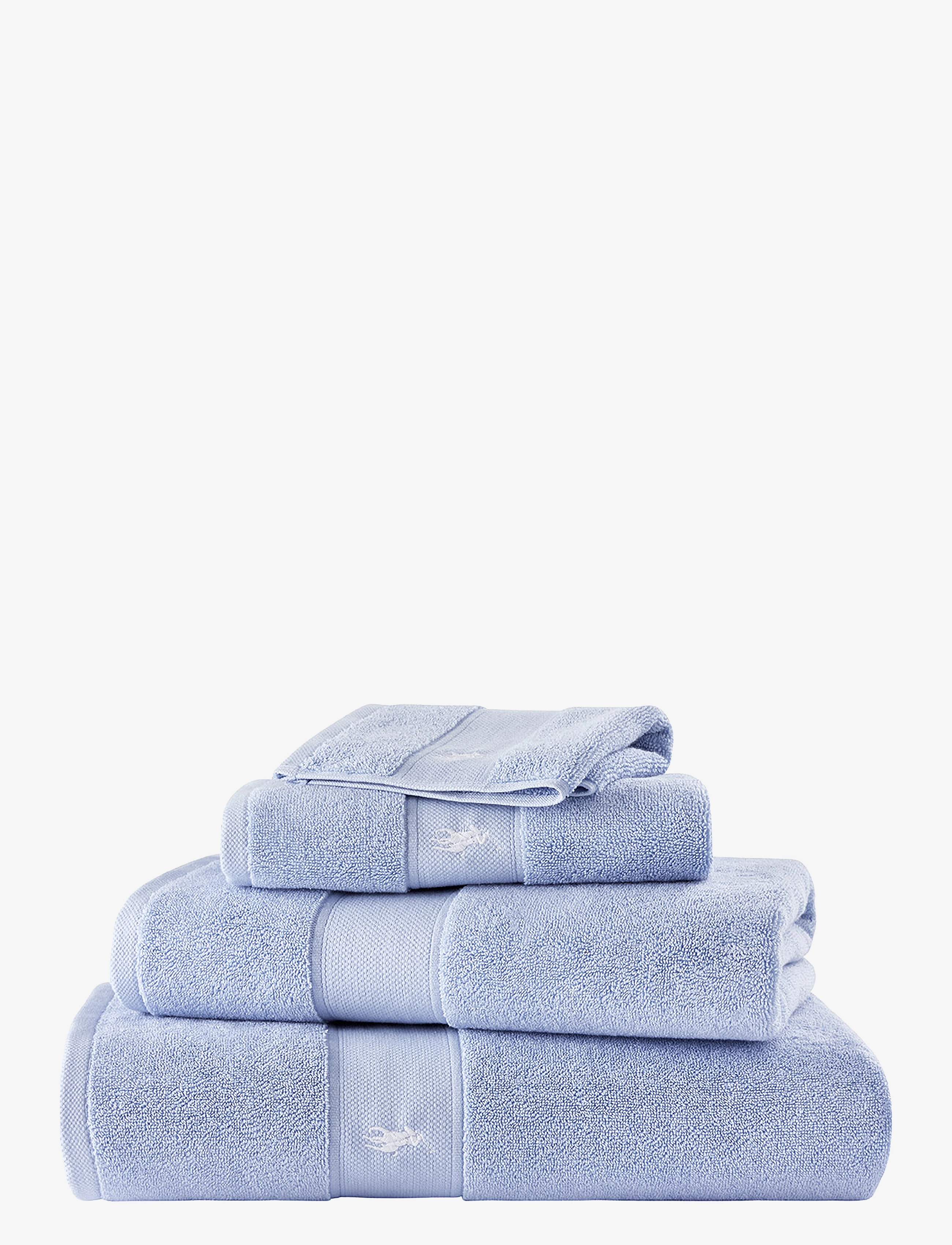 Ralph Lauren Home Poloplay Guest Towel, Guest Håndklæde, Blå, Str: 40X75CM