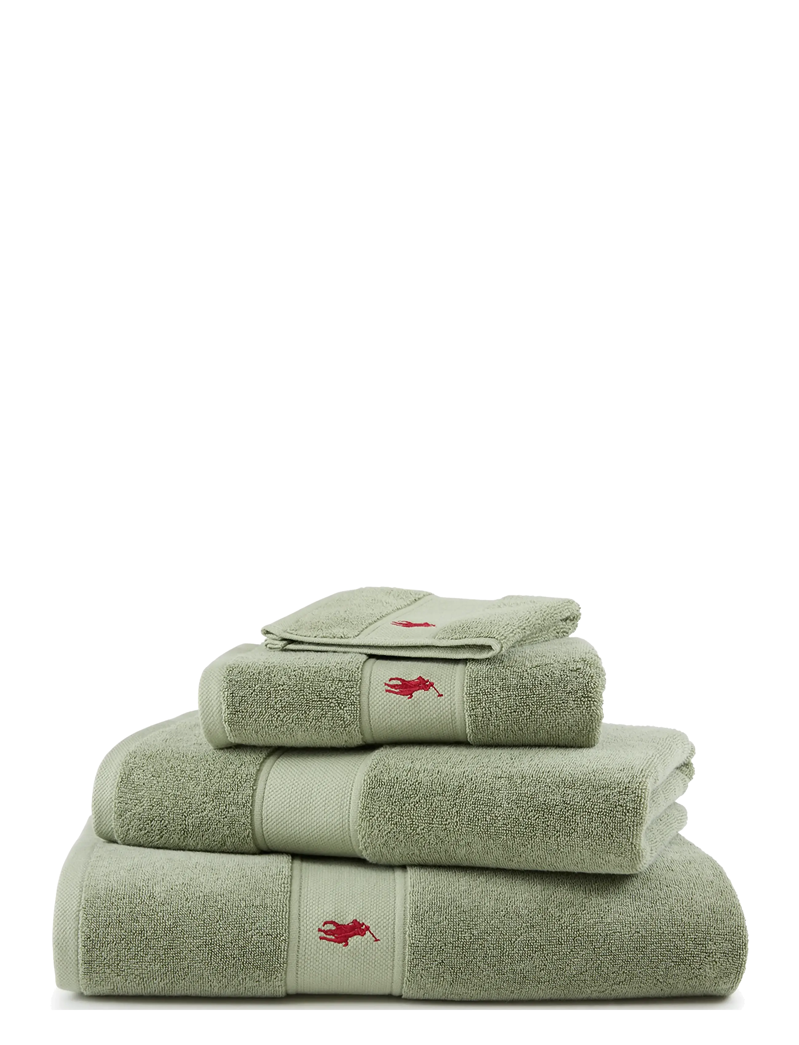 Ralph Lauren Home - POLOPLAY Guest towel - bath towels - sage - 2