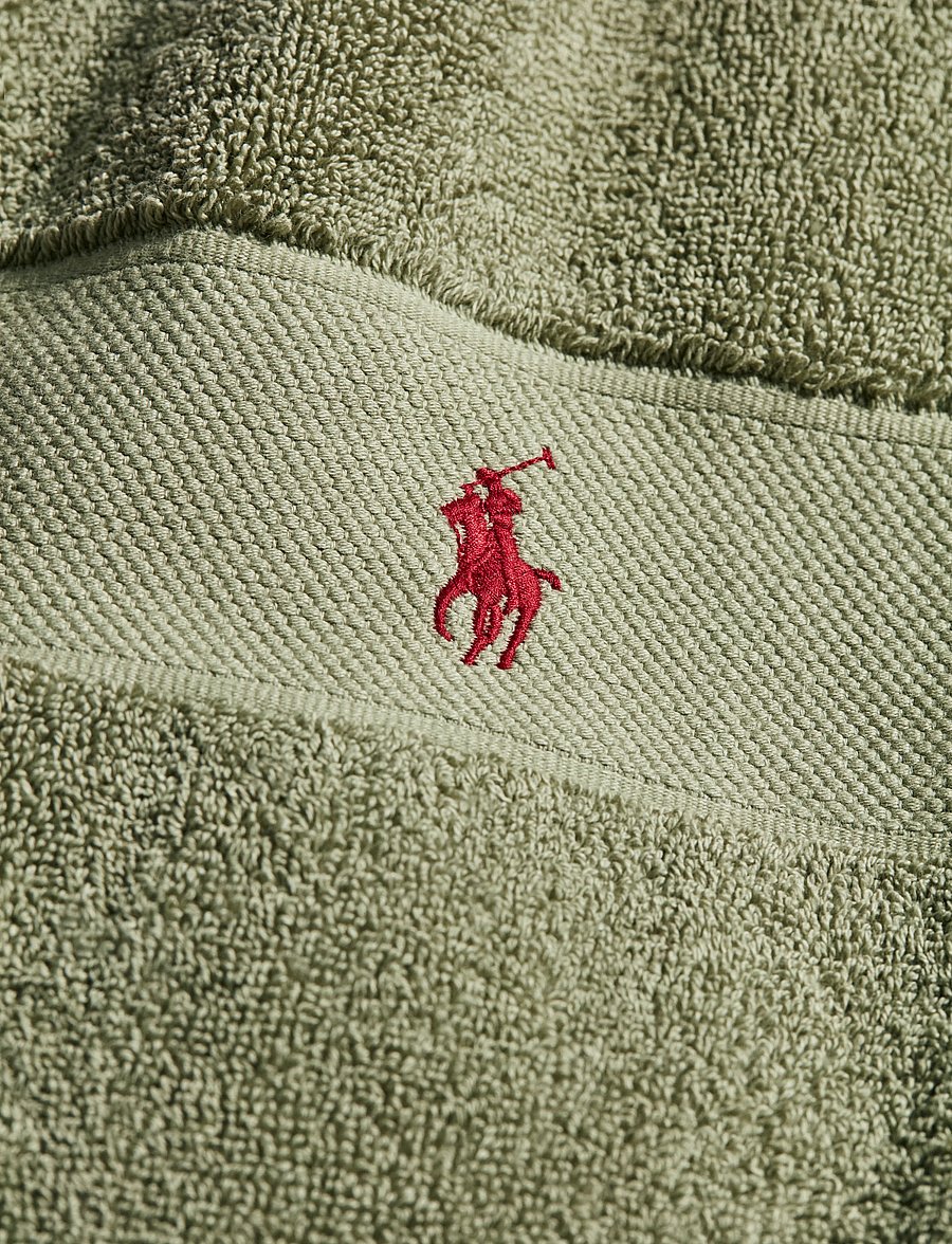 Ralph Lauren Home - POLOPLAY Guest towel - vonios rankšluosčiai - sage - 5