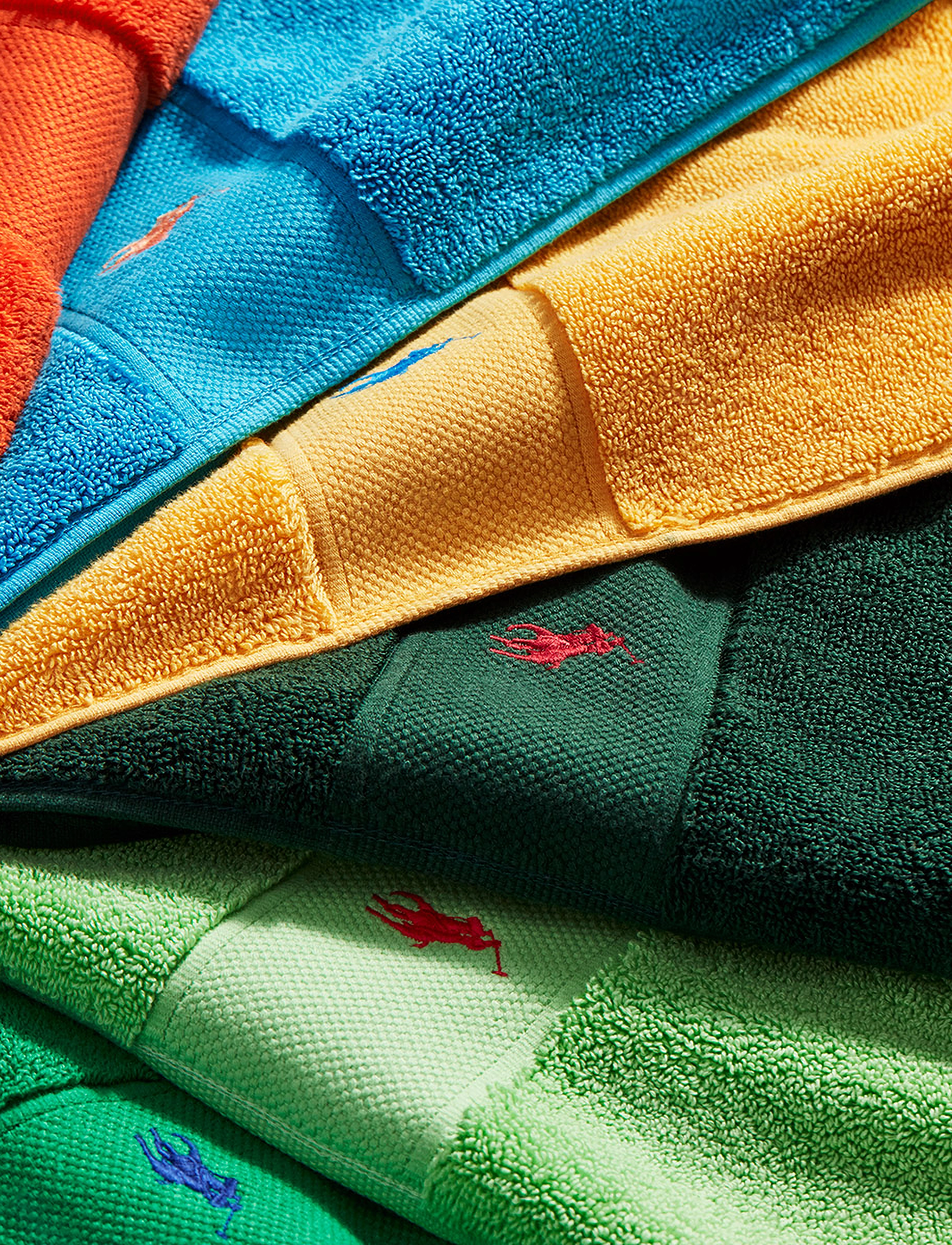 Ralph Lauren Home Poloplay Bath Sheet, 90X160 cm, Green, Håndklæder & Badehåndklæder > Badehåndklæder, Unisex