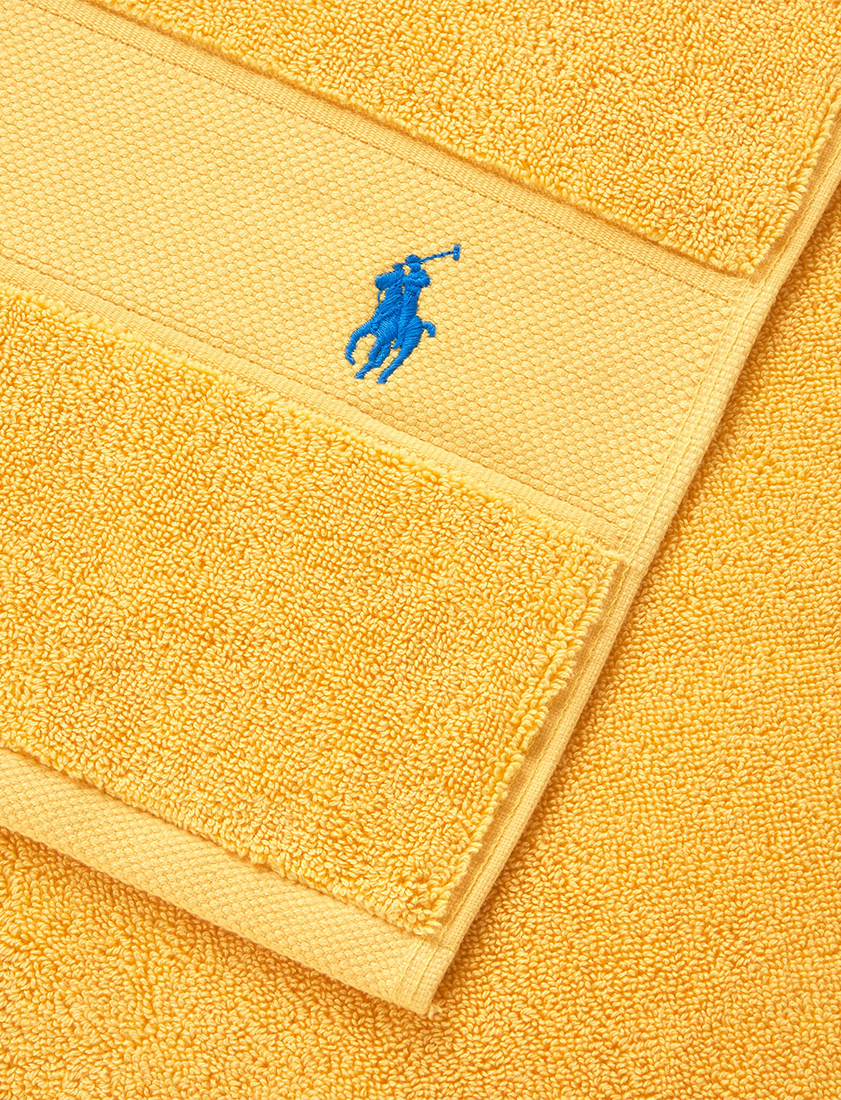 Ralph Lauren Home - POLOPLAY Wash towel - vaskeklude - yellowf - 3