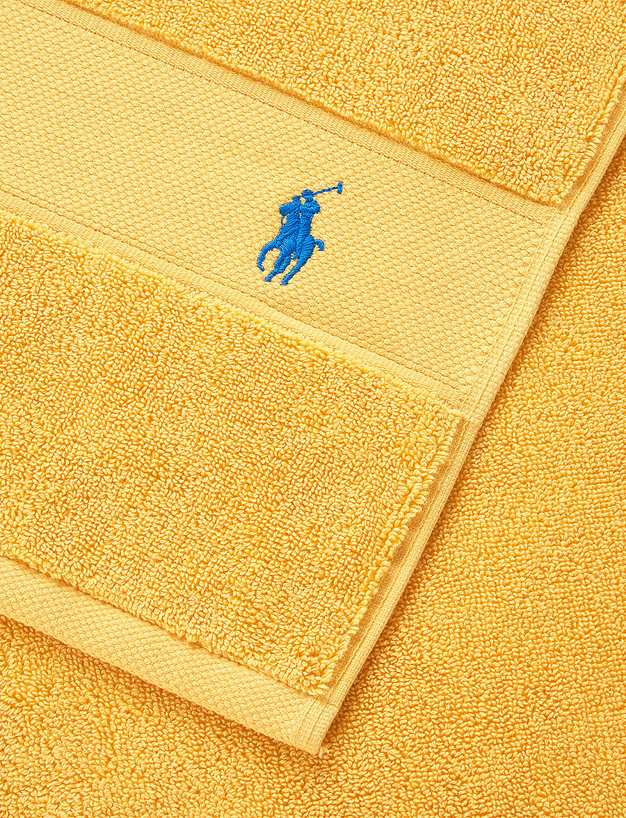 Ralph Lauren Home - POLOPLAY Bath sheet - vannitoa tekstiilid - yellowf - 4