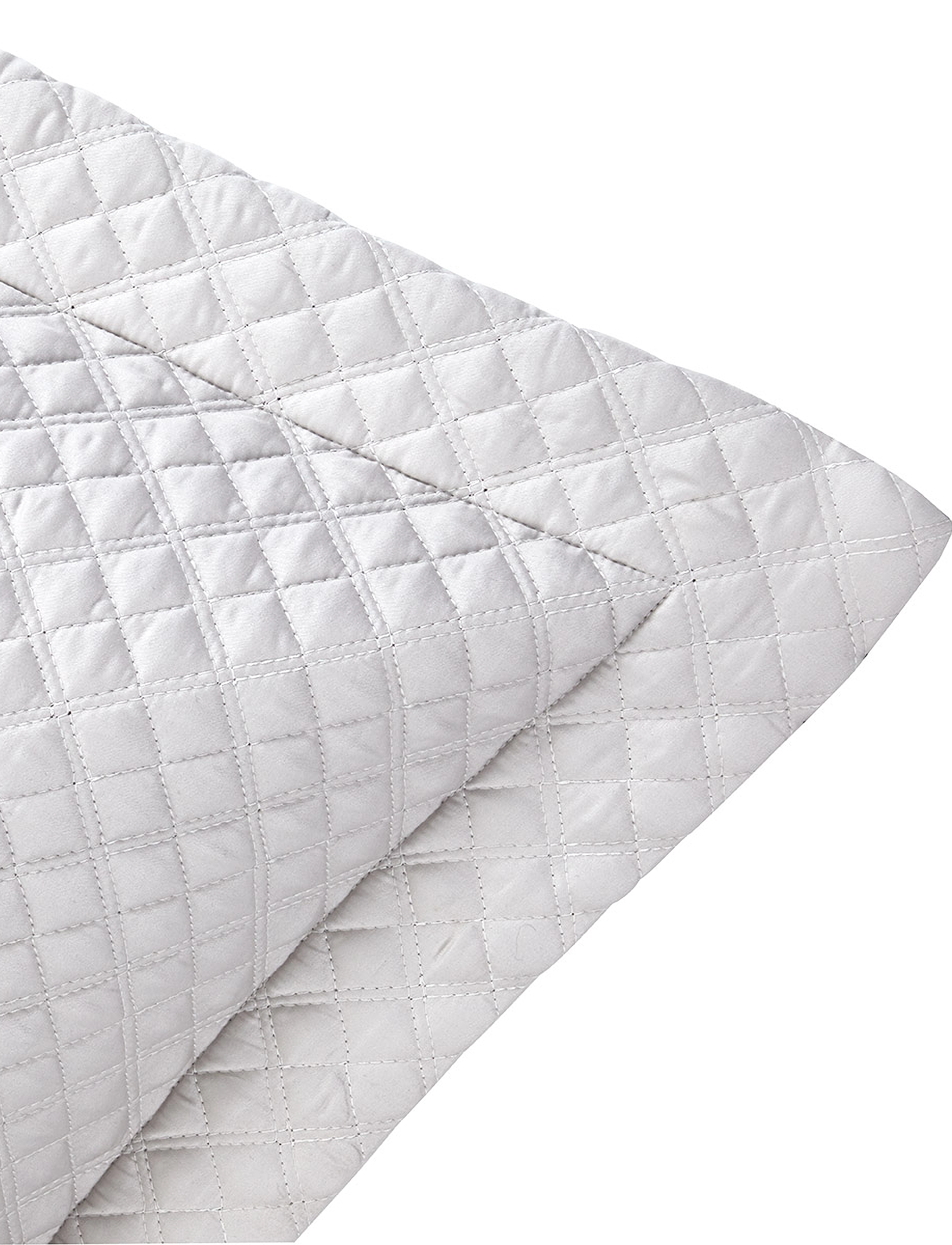Ralph Lauren Home - ARGYLE Pillow case quilted - púðaver - platini - 3