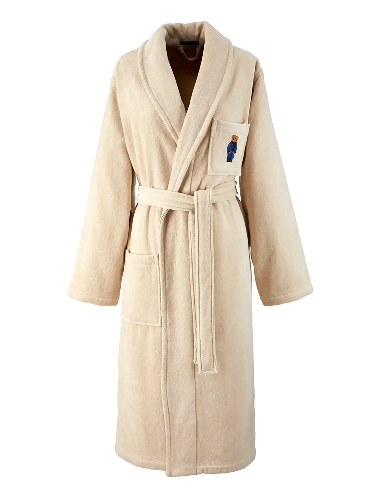 RALPH LAUREN Einrichtung Denimbea Bath Morgenmantel Beige - L - Unisex