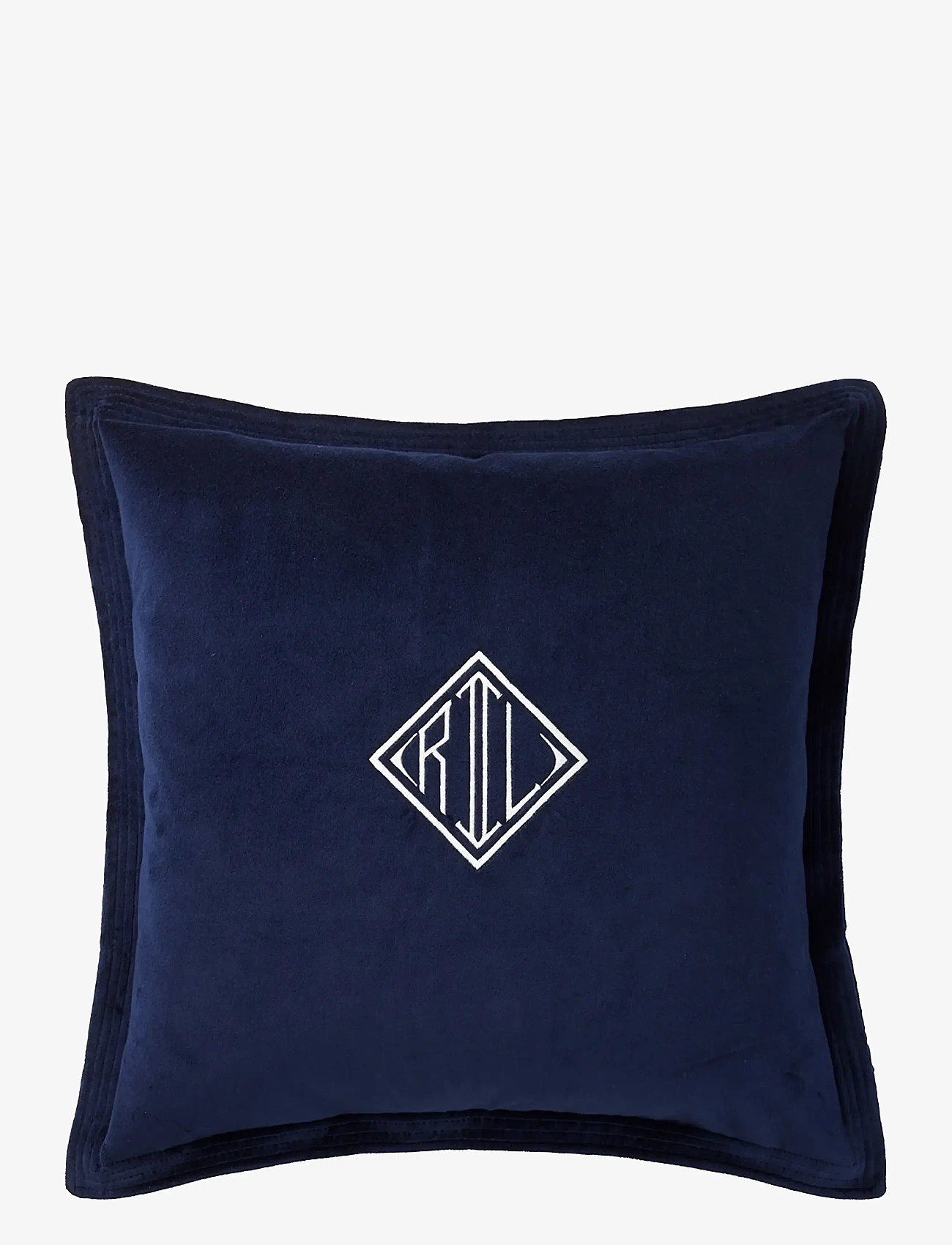 Ralph Lauren Home - CVELVET Cushion cover - nach preis einkaufen - navy - 0