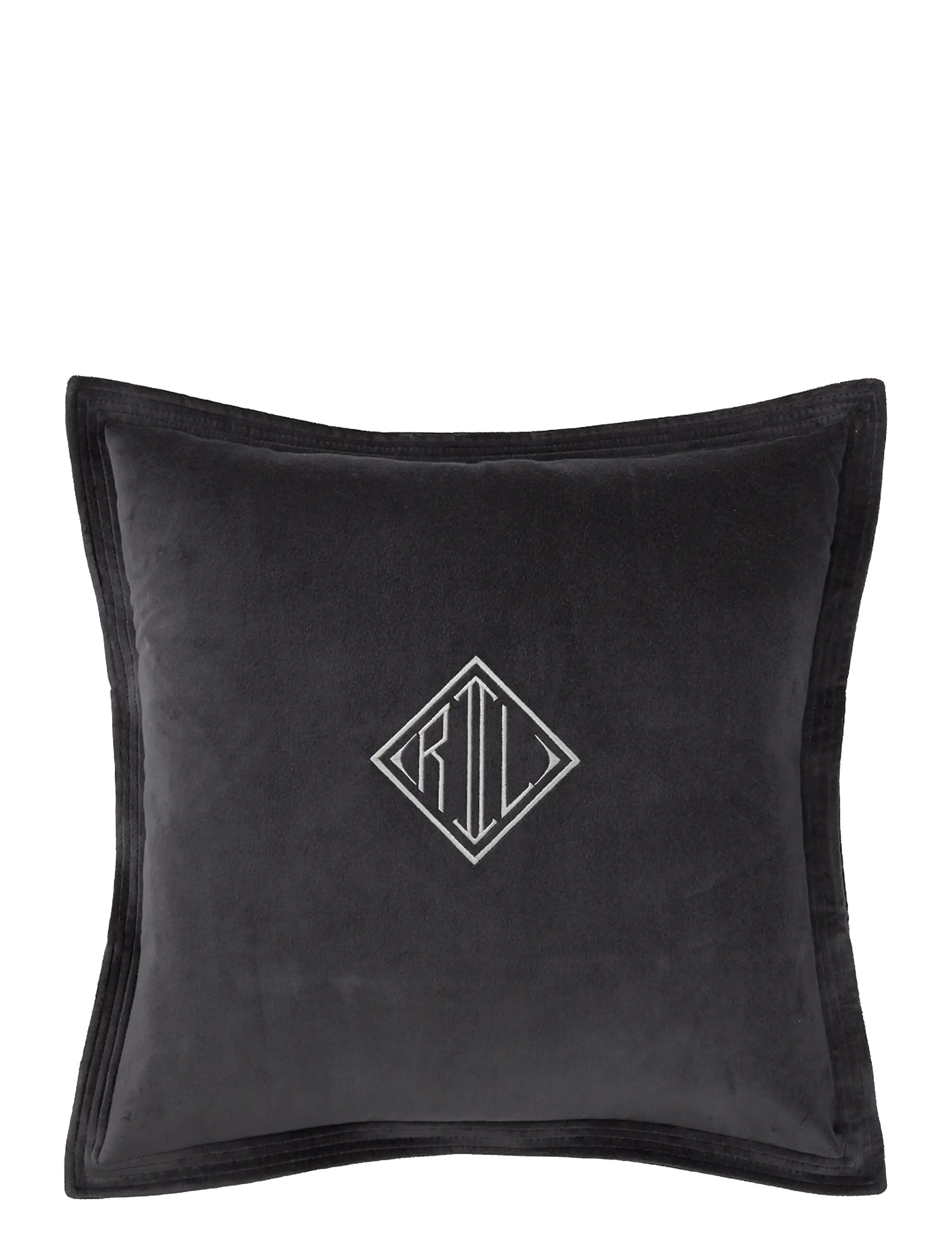 Ralph Lauren Home CVELVET Cushion cover - Pyntepuder - CHARCOA / grey