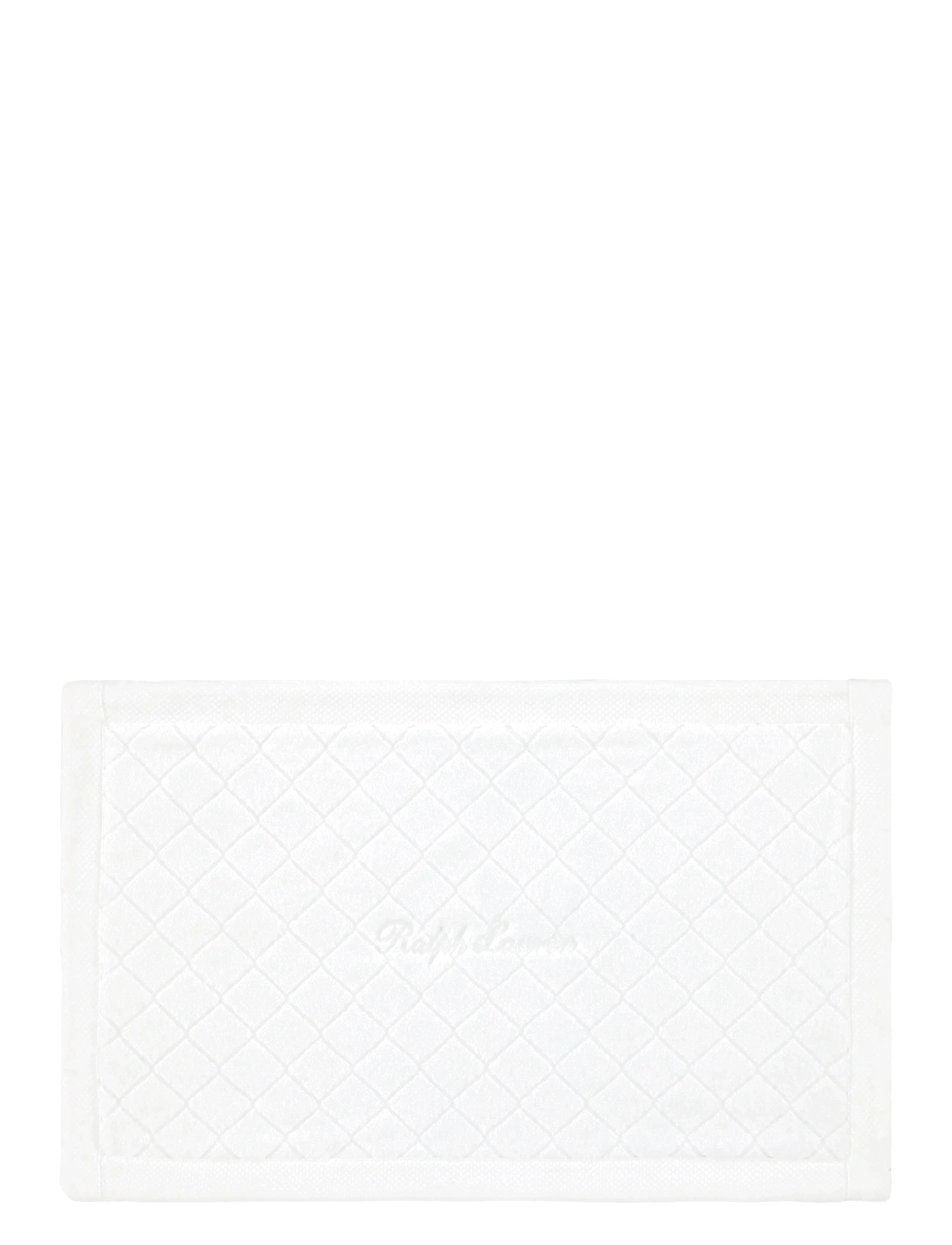 Ralph Lauren Home DULANEY Bath mat - Dywany - WHITE / white