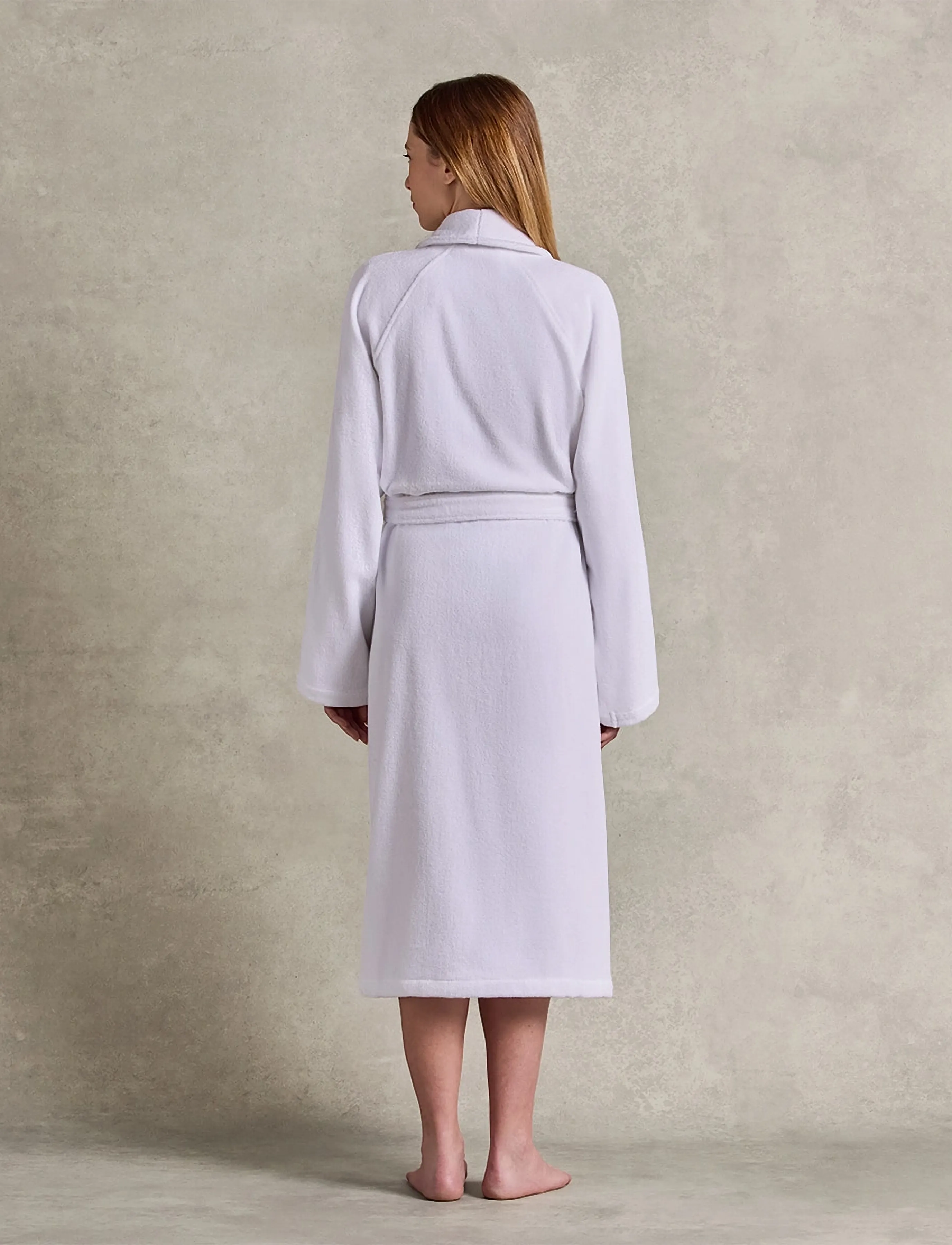 Ralph Lauren Home - DULANEY Bath robe - vannitoa tekstiilid - white - 5