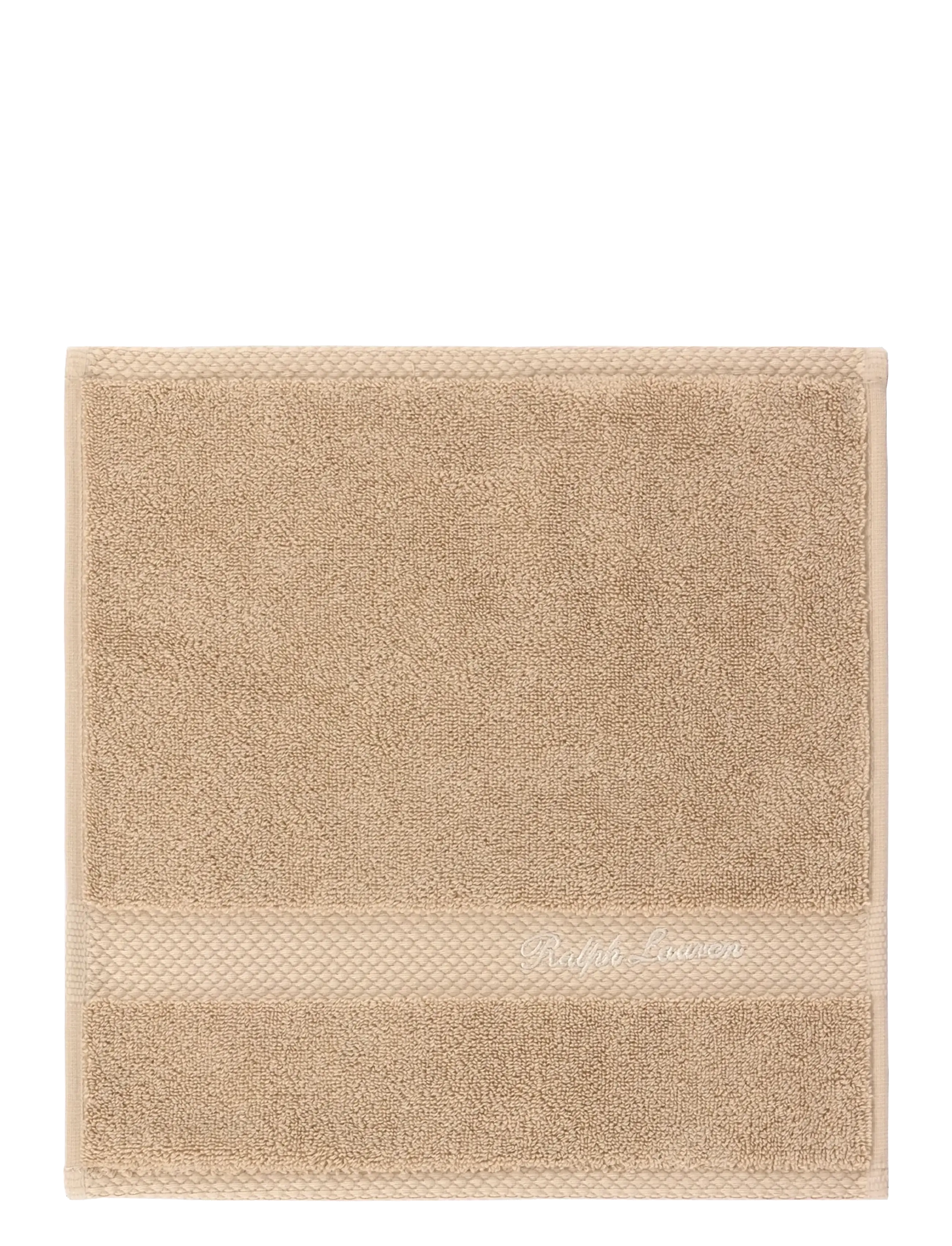 Ralph Lauren Home Dulaney Wash Towel, 30X30 cm, Towels & Bath Towels, Beige - Guest Homeware