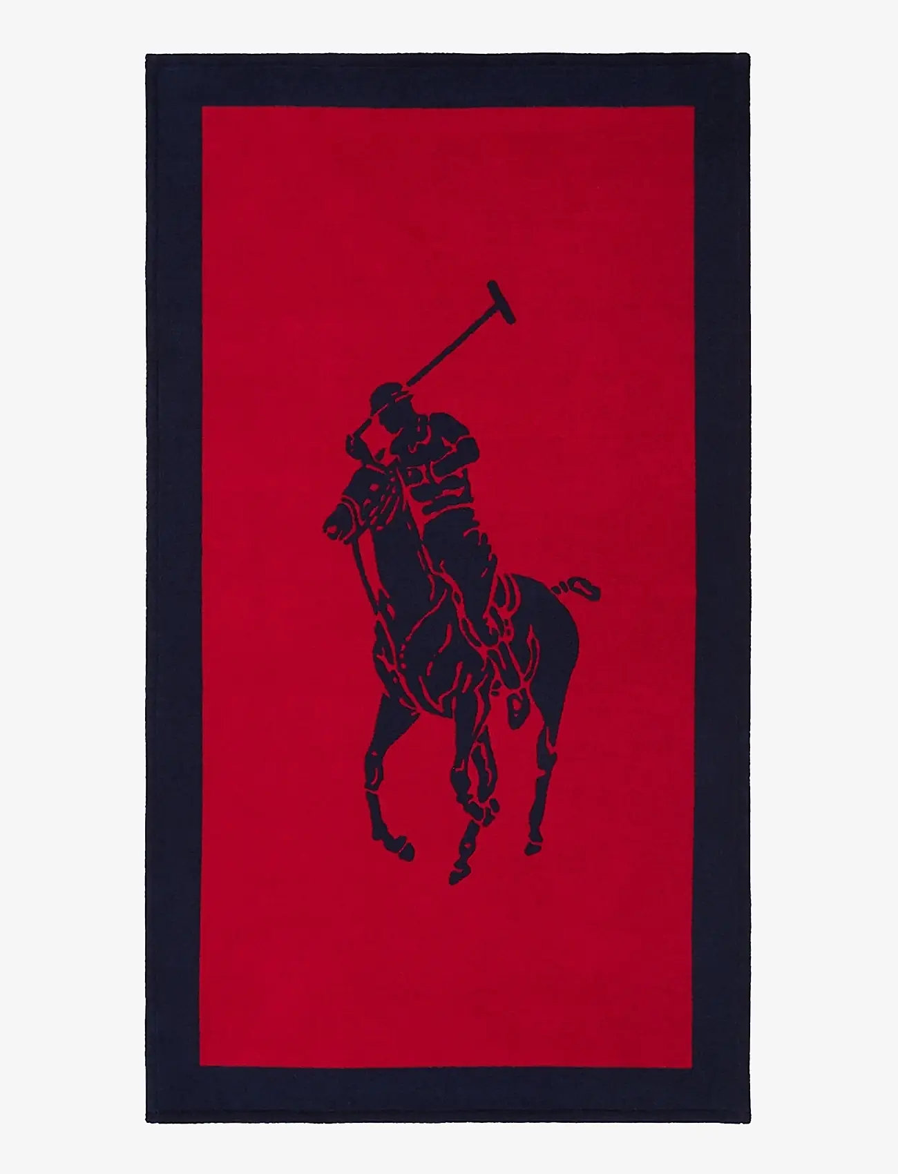 Ralph Lauren Home - POLOJACQ Beach towel - badehåndklæder - navyred - 1