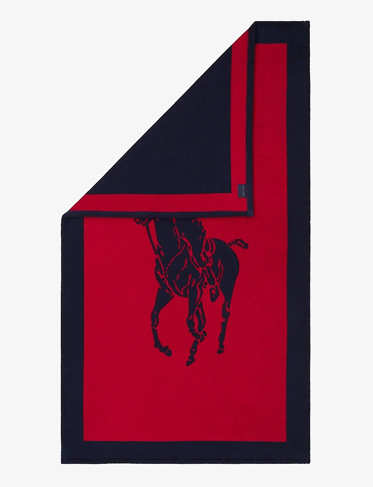 Ralph Lauren Home - POLOJACQ Beach towel - badehåndklæder - navyred - 2