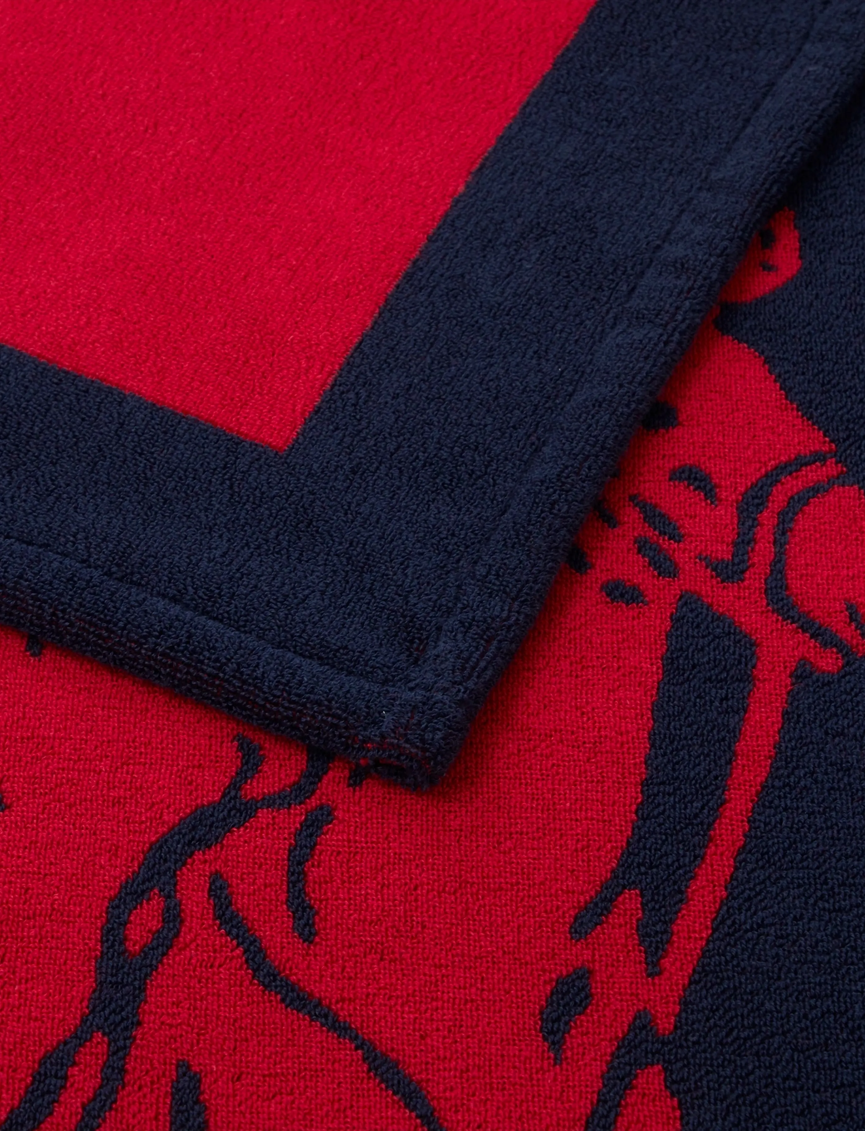 Ralph Lauren Home - POLOJACQ Beach towel - badehåndklær - navyred - 3