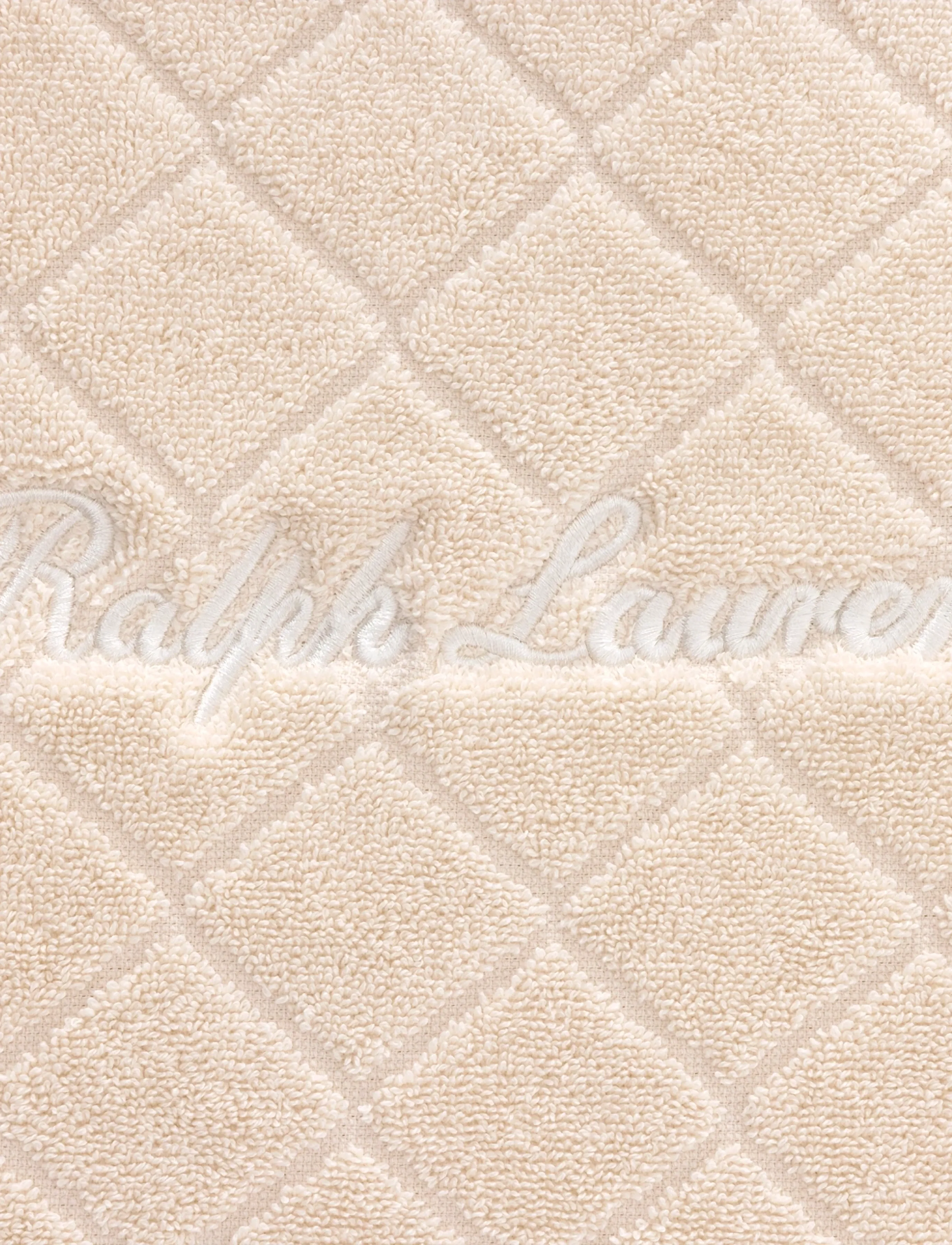 Ralph Lauren Home - DULANEY Bath mat - face towels - ecru - 1