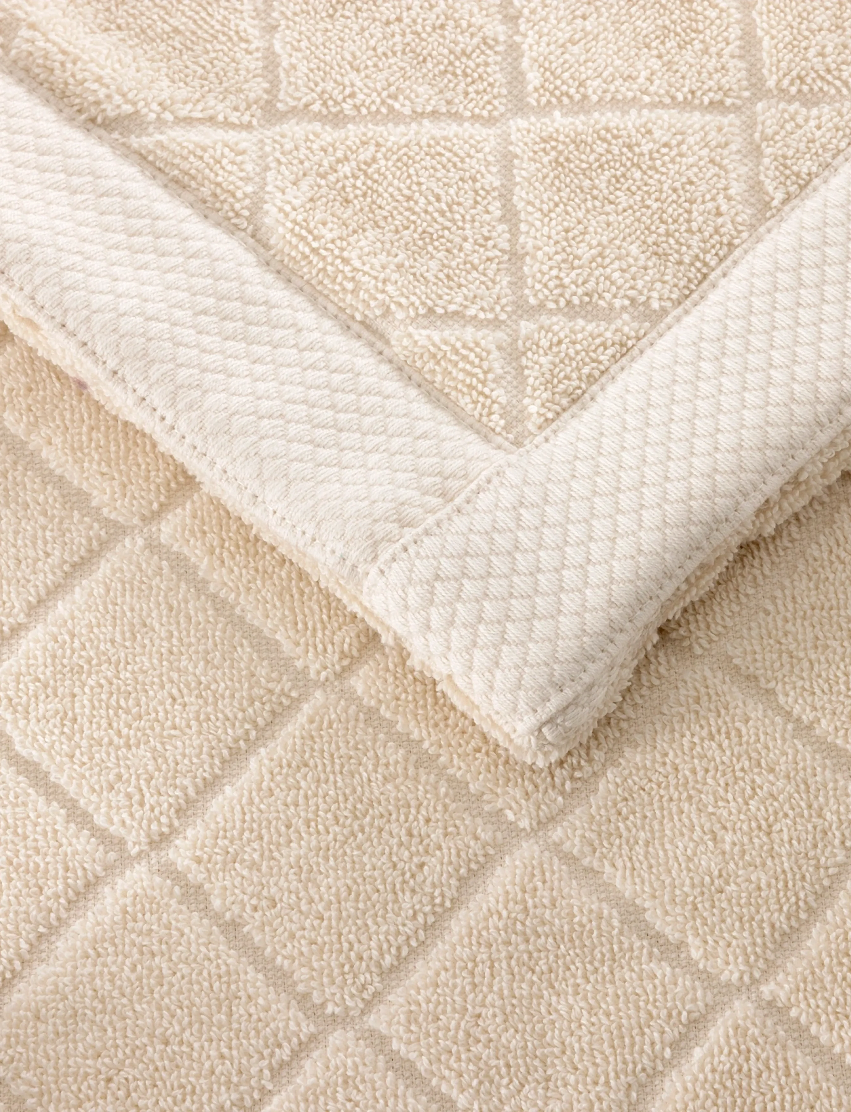 Ralph Lauren Home - DULANEY Bath mat - face towels - ecru - 2