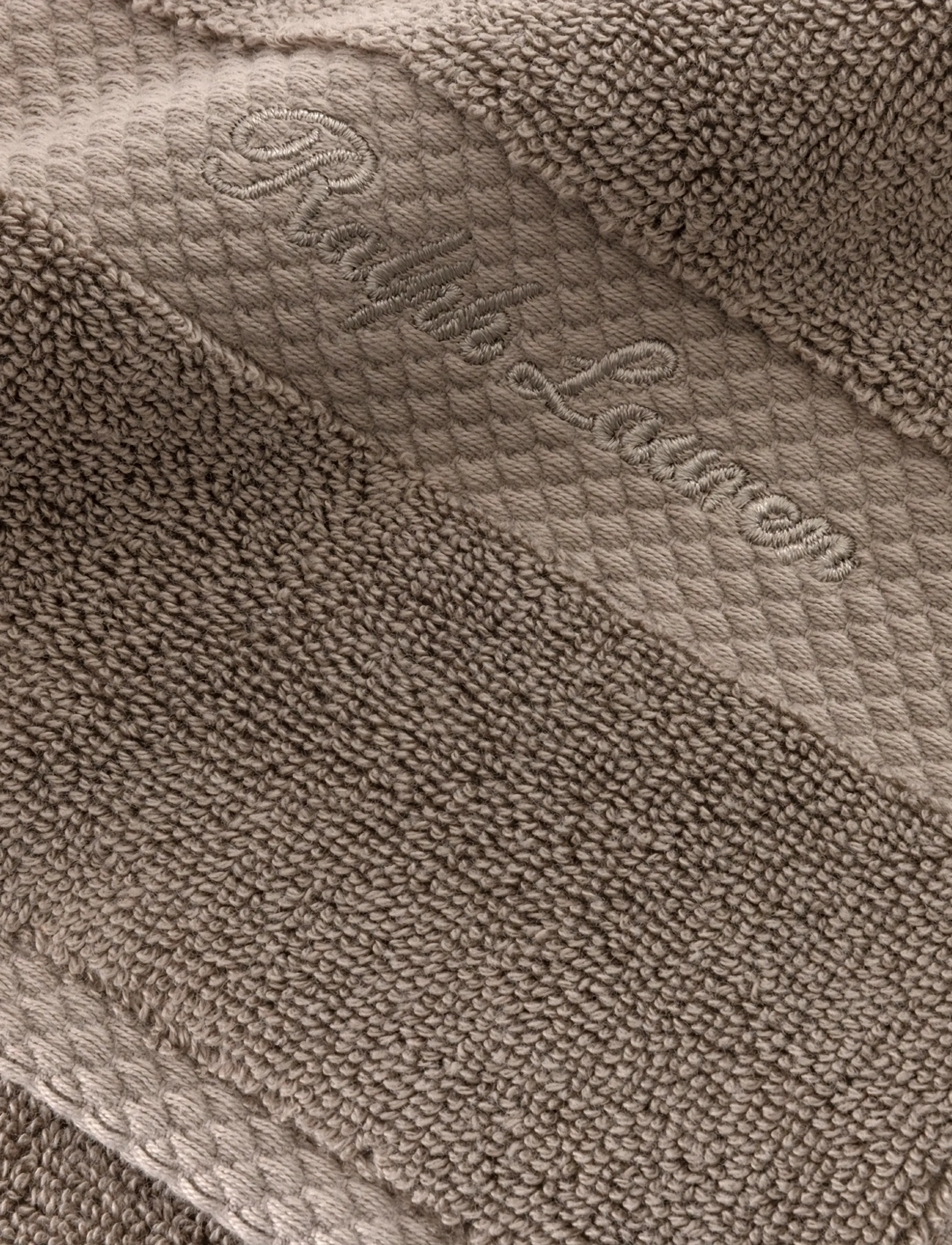 Ralph Lauren Home - DULANEY Bath towel - badehåndklæder - fog - 2