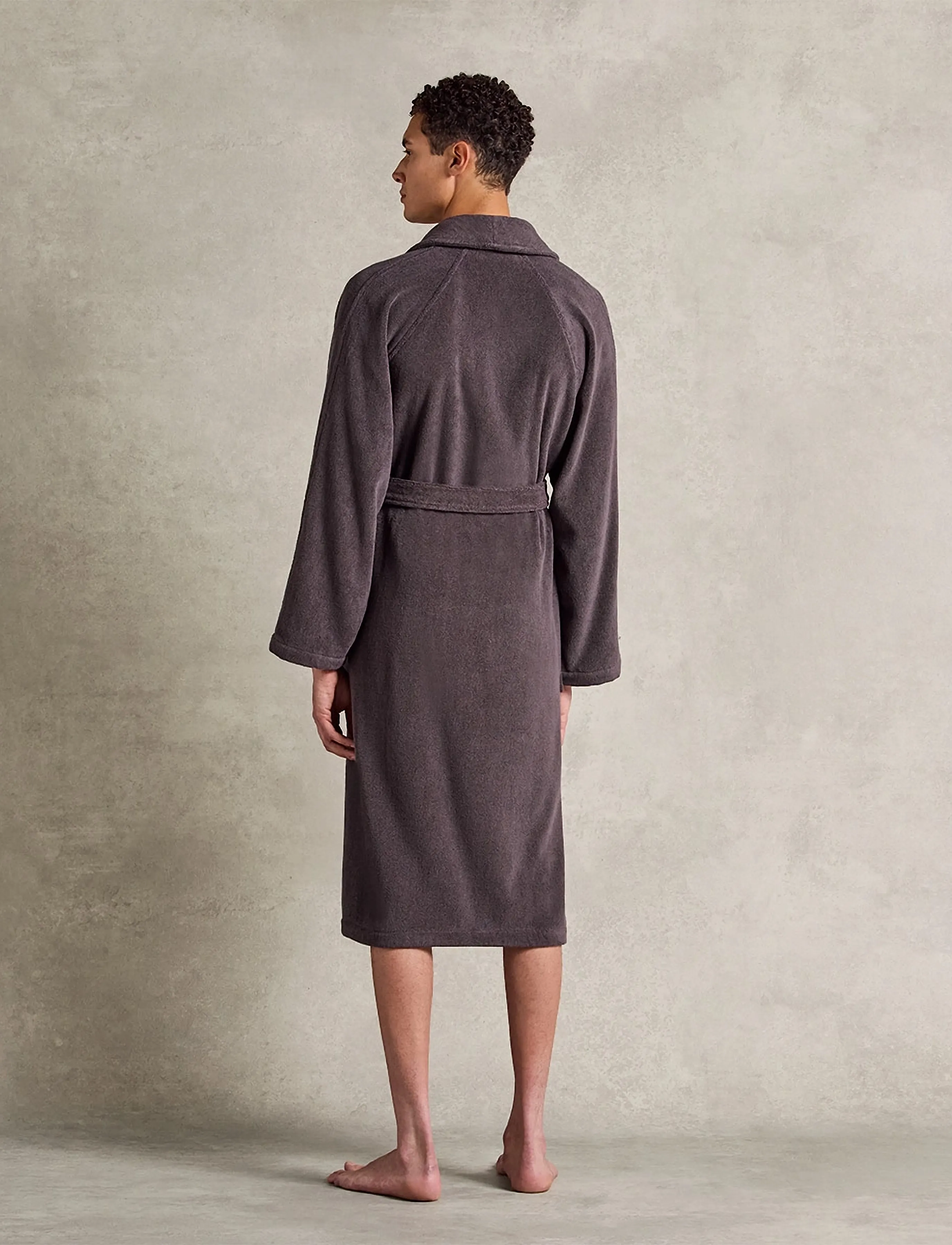 Ralph Lauren Home - DULANEY Bath robe - vannitoa tekstiilid - graphit - 3