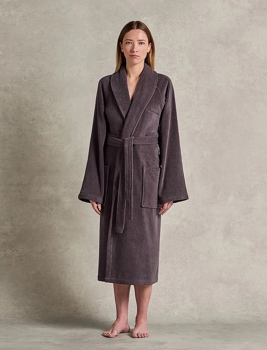 Ralph Lauren Home - DULANEY Bath robe - vannitoa tekstiilid - graphit - 4