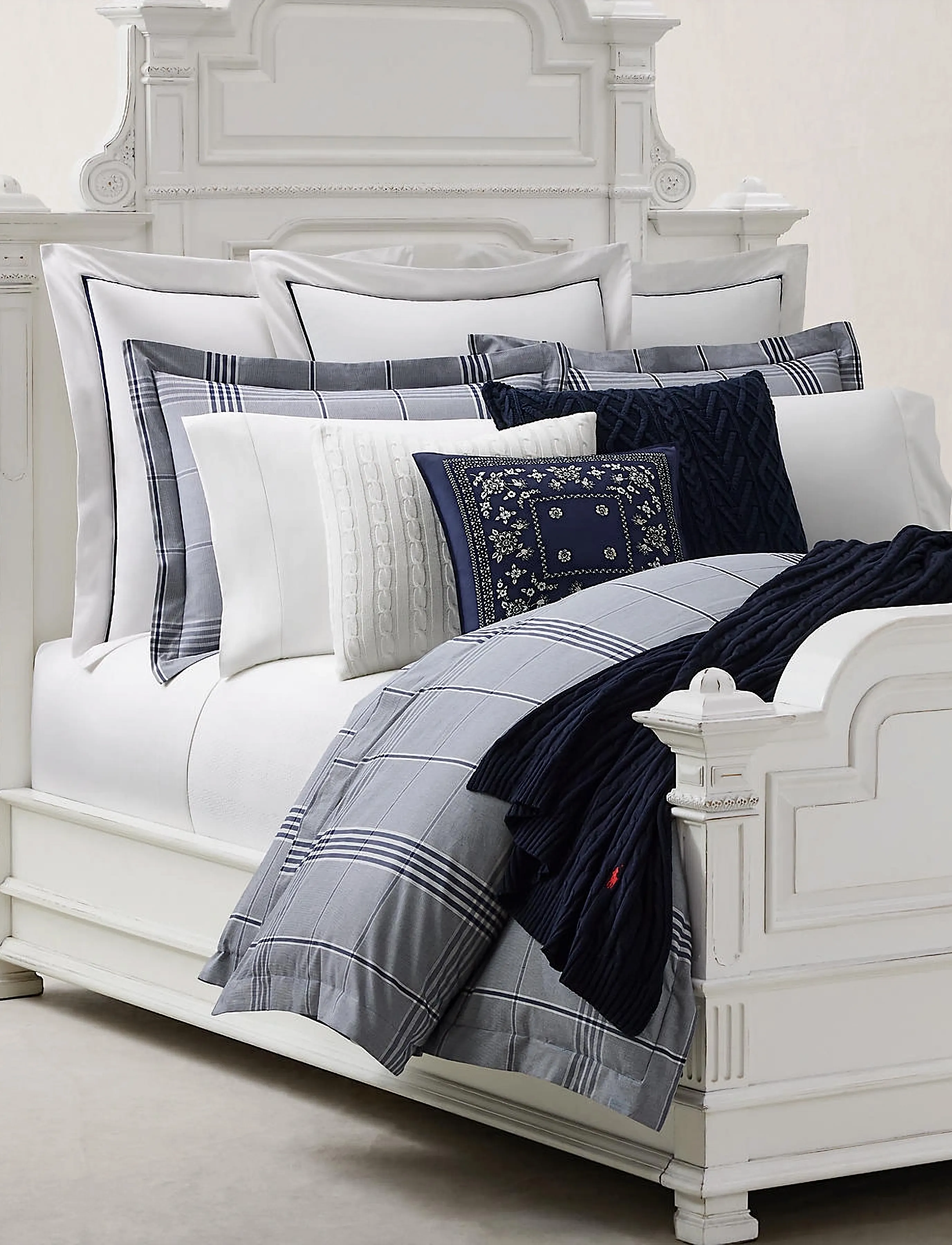 Ralph Lauren Home - AUGUST SET - sengesæt - navy - 3
