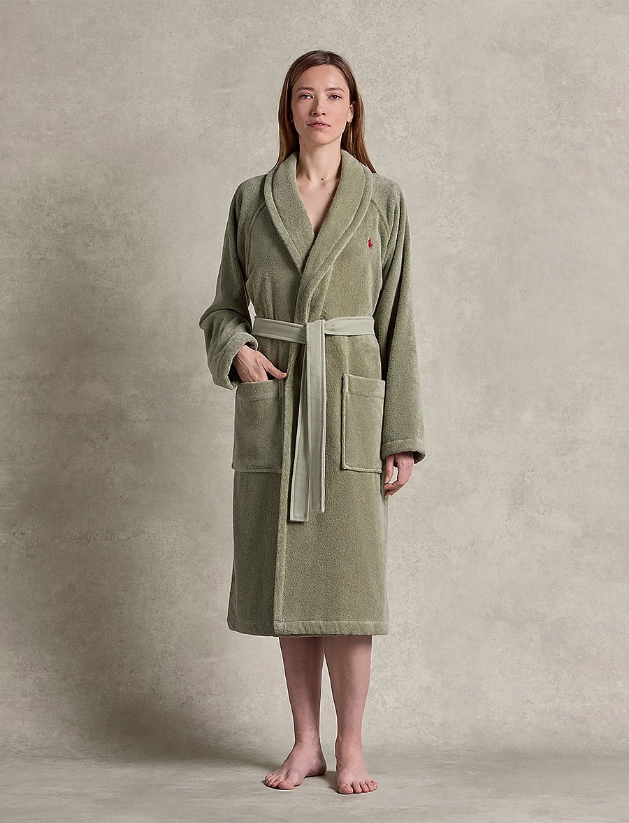 Ralph Lauren Home - POLOPLAY Bath robe - vardagsstil - sage - 5