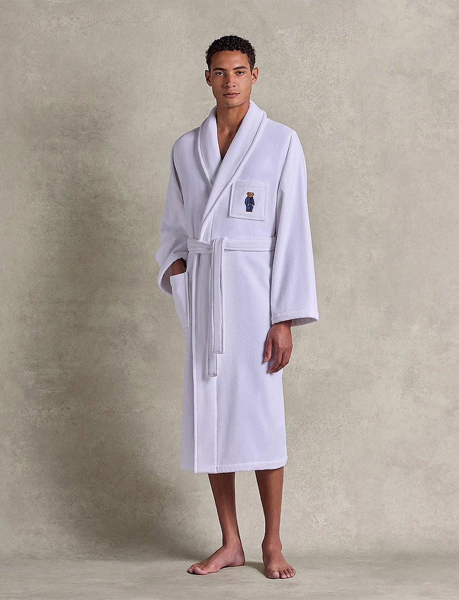 Ralph Lauren Home - DENIMBEA Bath robe - white - 0