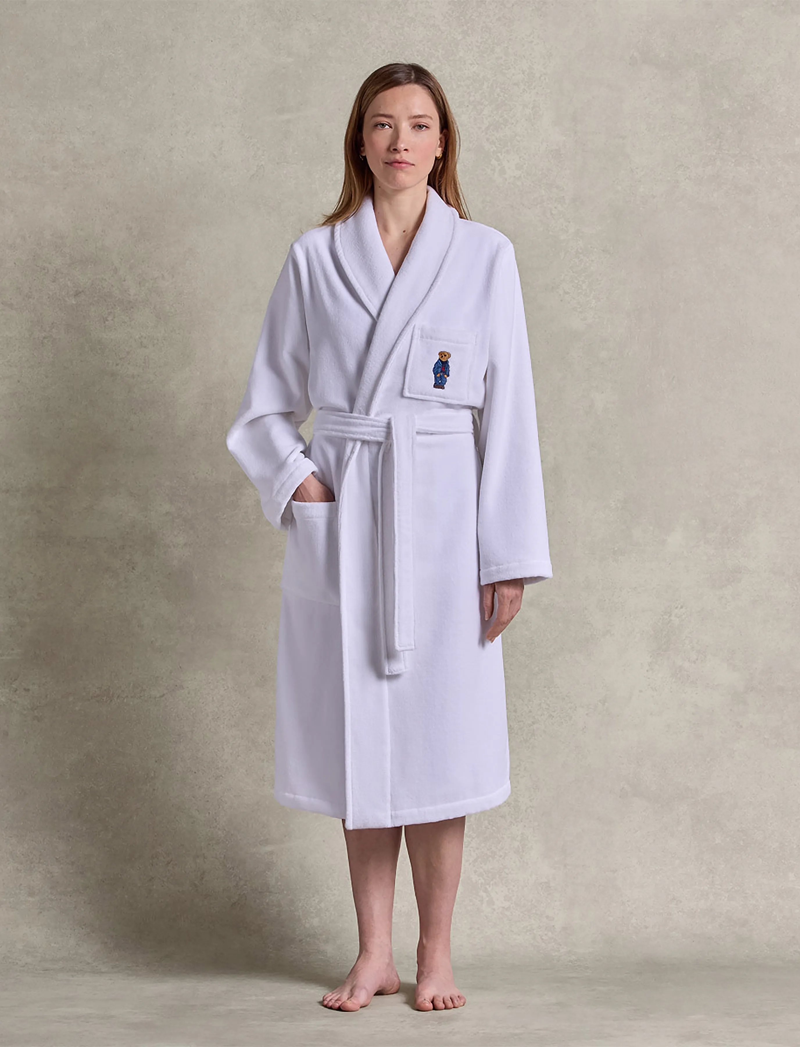 Ralph Lauren Home - DENIMBEA Bath robe - white - 5