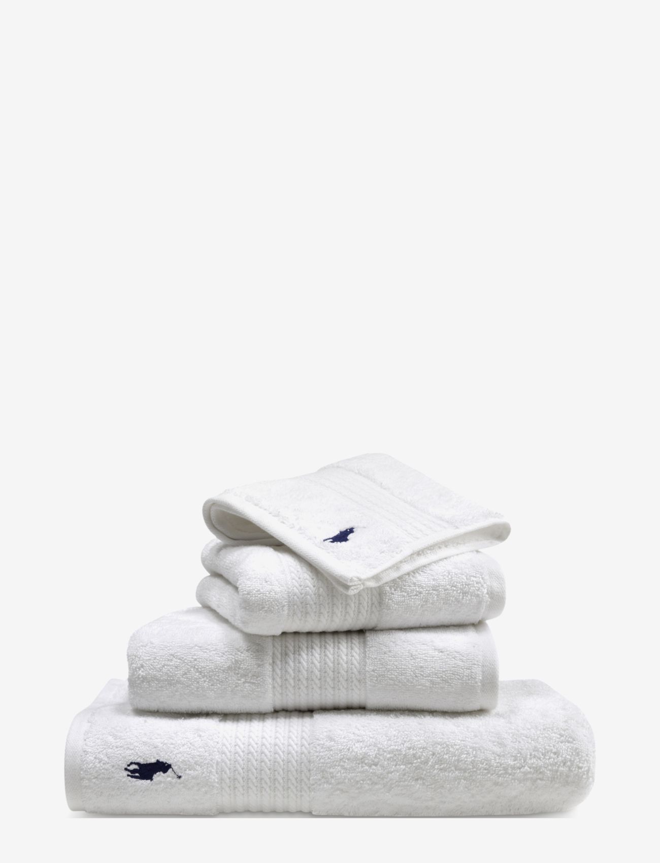 Ralph Lauren Home PLAYER Wash towel - Boozt Days - WHITE / white