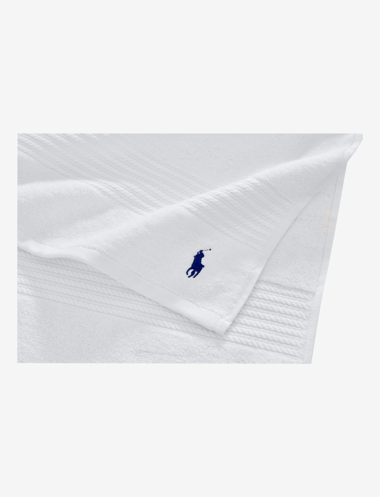 Ralph Lauren Home - PLAYER Wash towel - serviettes pour le visage - white - 1