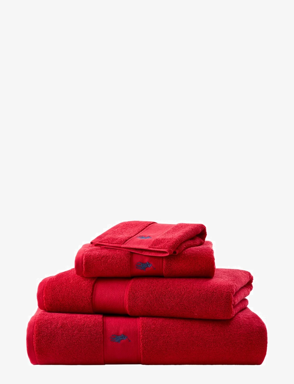 Ralph Lauren Home - PLAYER Bath sheet - badlakan - red rose - 0