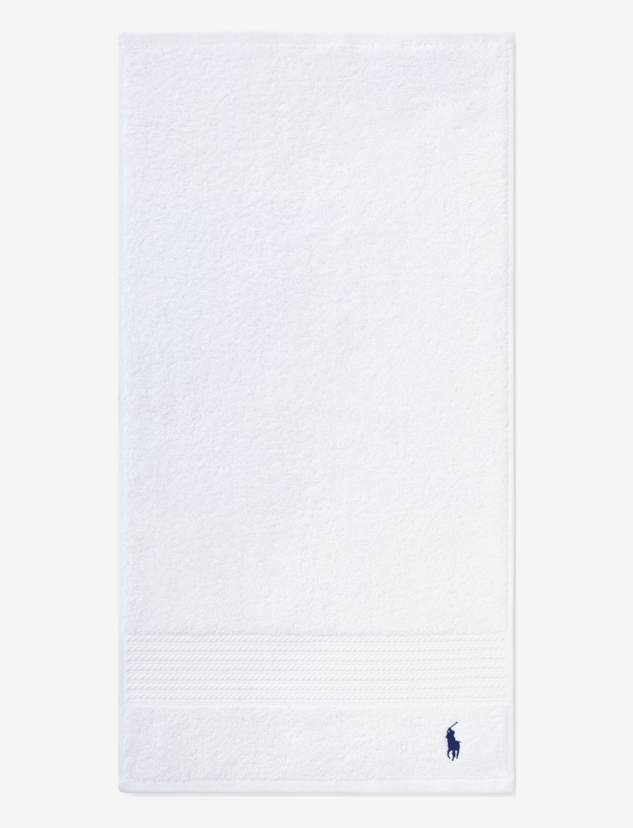 Ralph Lauren Home PLAYER Guest towel - Ralph Lauren Home - WHITE / white