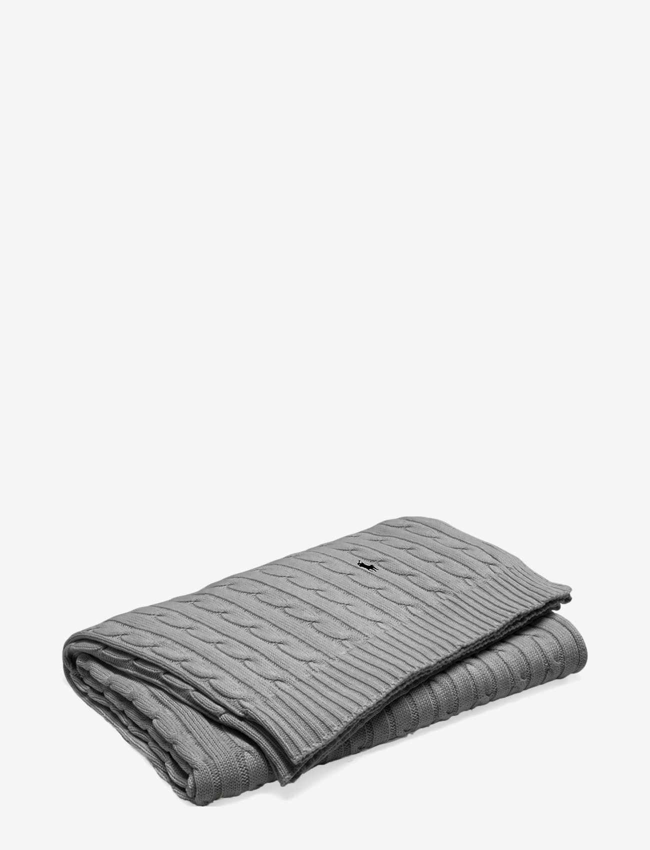 Ralph Lauren Home - CABLE Throw - charcoa - 2