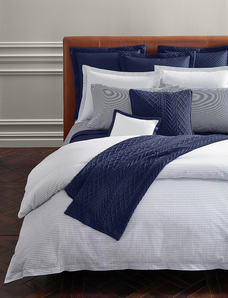 Ralph Lauren Home - TATTERSA Duvet cover - bettbezüge - navywhi - 3