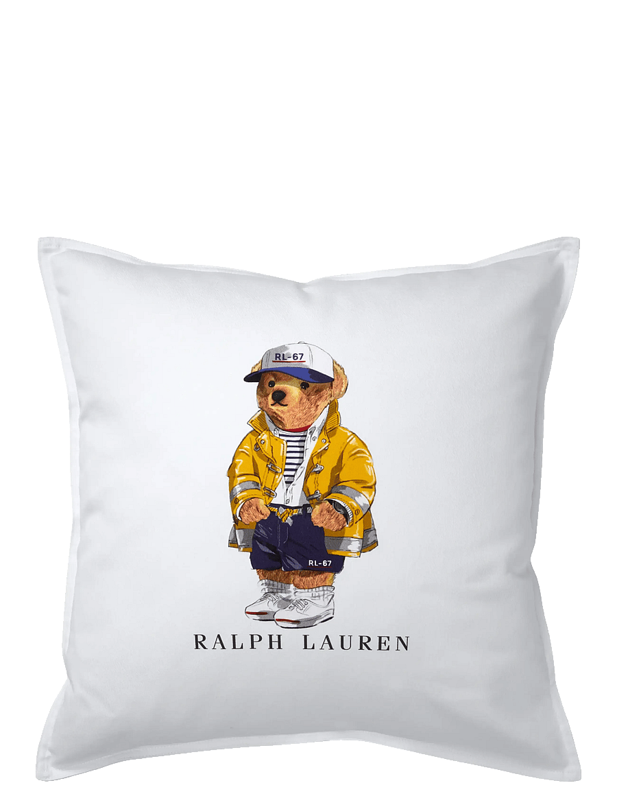 Ralph Lauren Home - RL67BEAR Cushion cover - kissenbezüge - white - 1