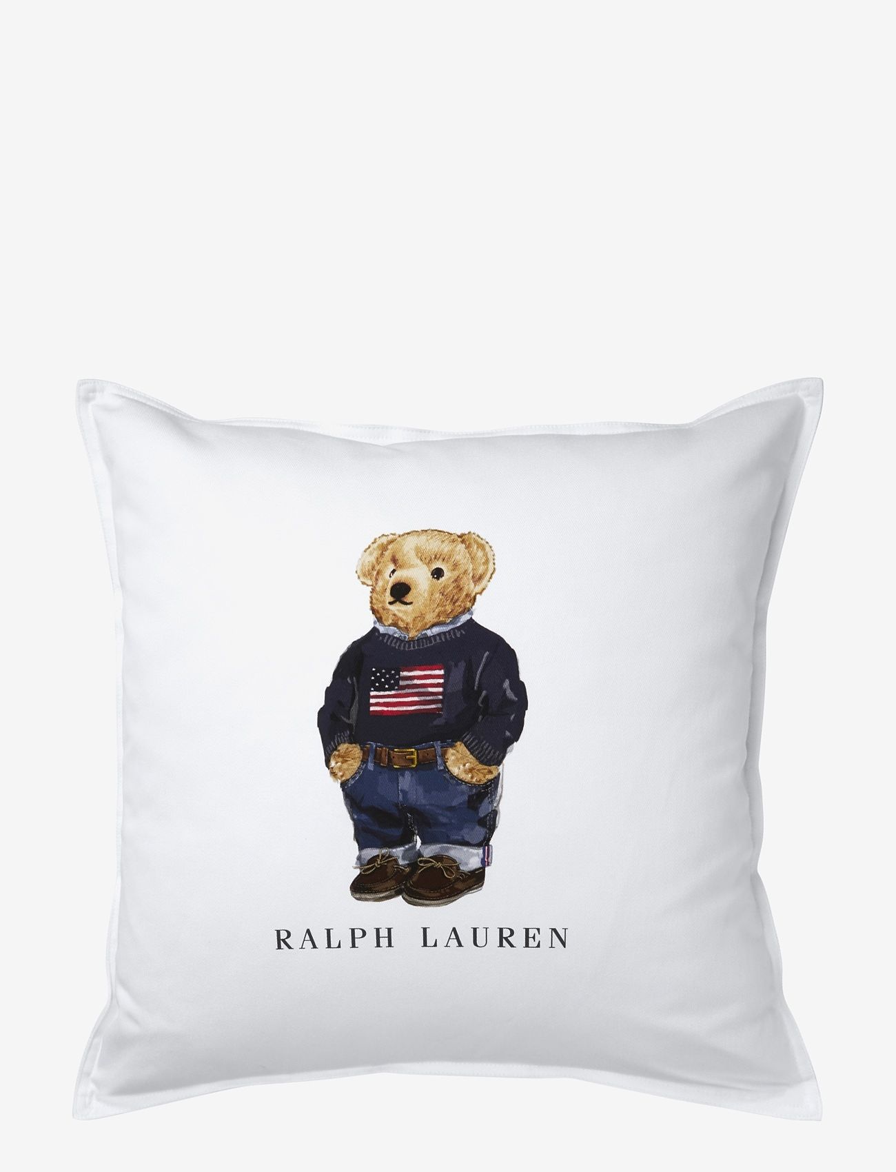 Ralph Lauren Home Flagswea Cushion Cover, Pudebetræk, Hvid, Str: 50X50CM