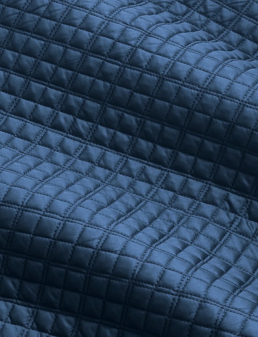 Ralph Lauren Home - ARGYLE Pillow case quilted - kissenbezüge - navy - 1