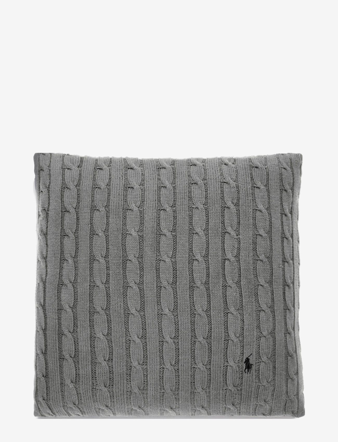 Ralph Lauren Home - CABLE Cushion cover - pagalvėlių užvalkalai - charcoa - 0