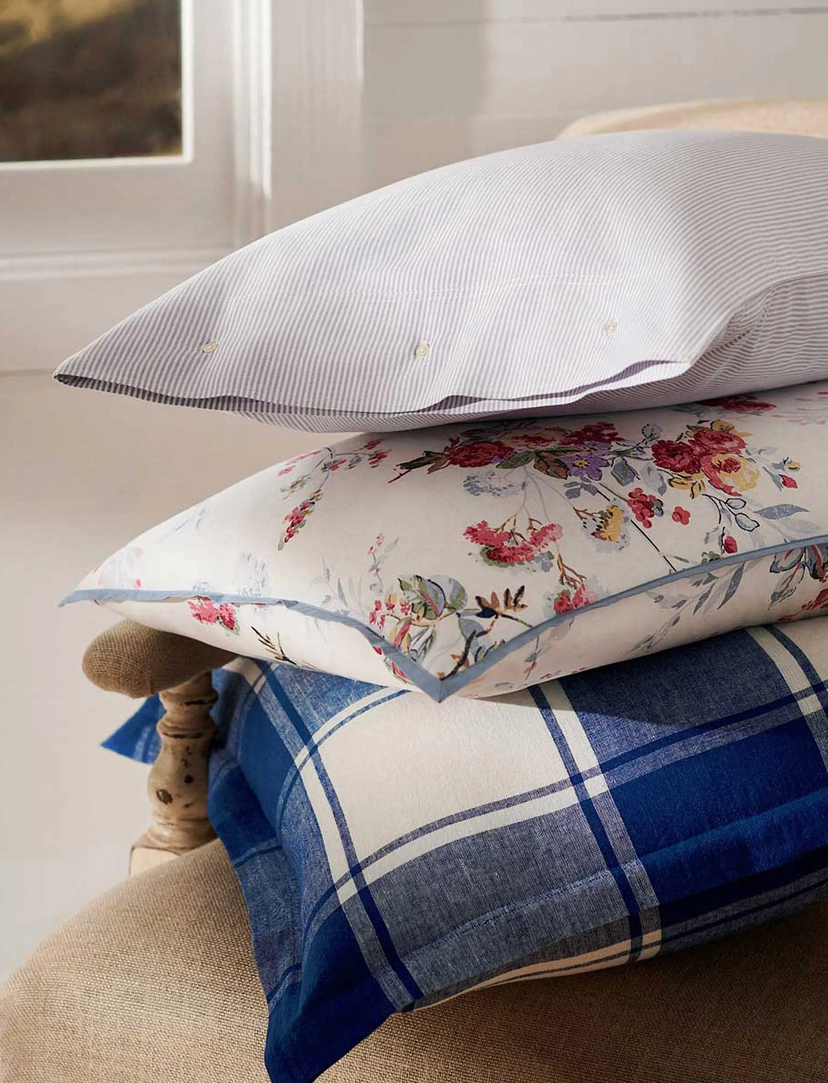 Ralph Lauren Home Jayme Cushion Cover, 65X65 cm, Navy, Puder & Tæpper > Pudebetræk, Unisex