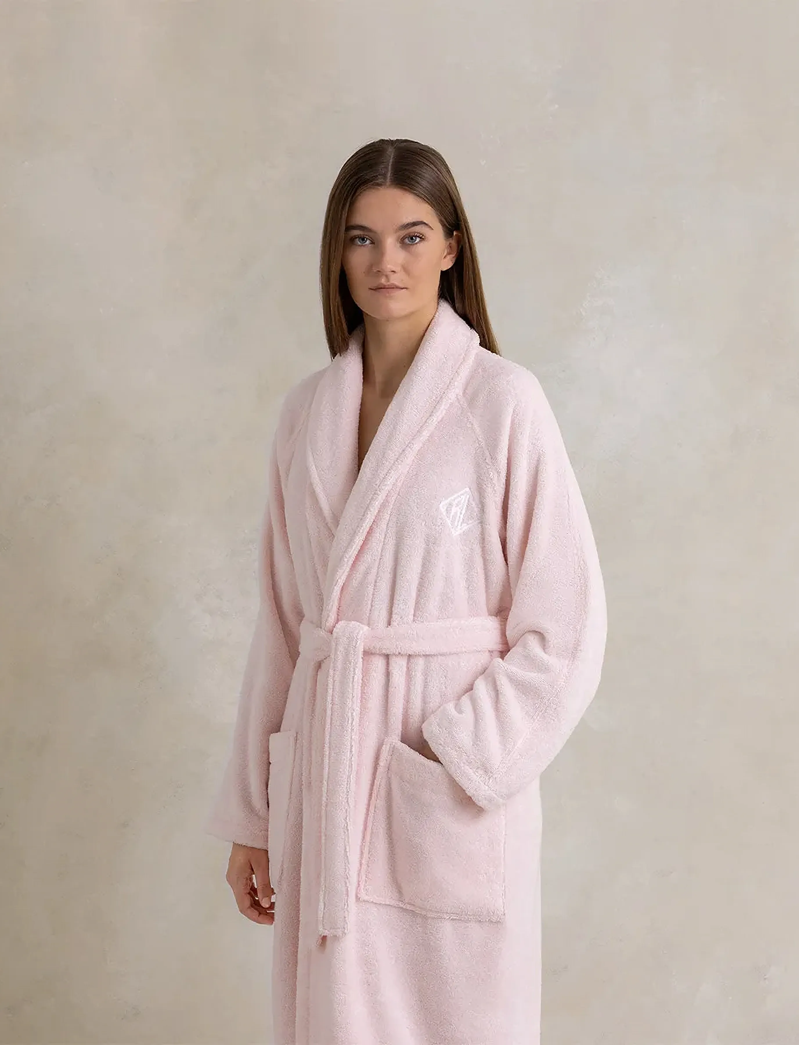 Ralph Lauren Home - LANGDON Bath robe - everyday style - blush - 5