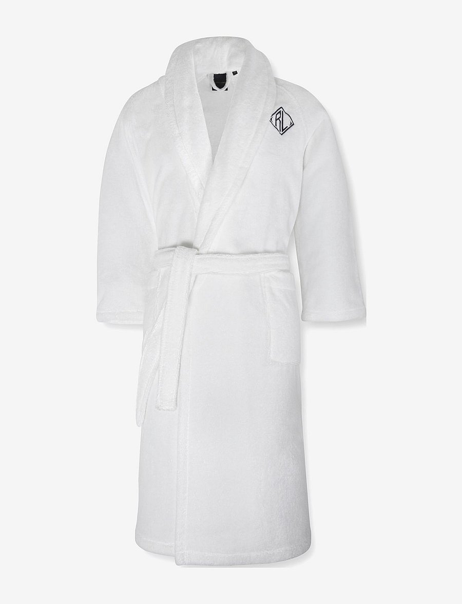 Ralph Lauren Home - LANGDON Bath robe - alltags-style - white - 1
