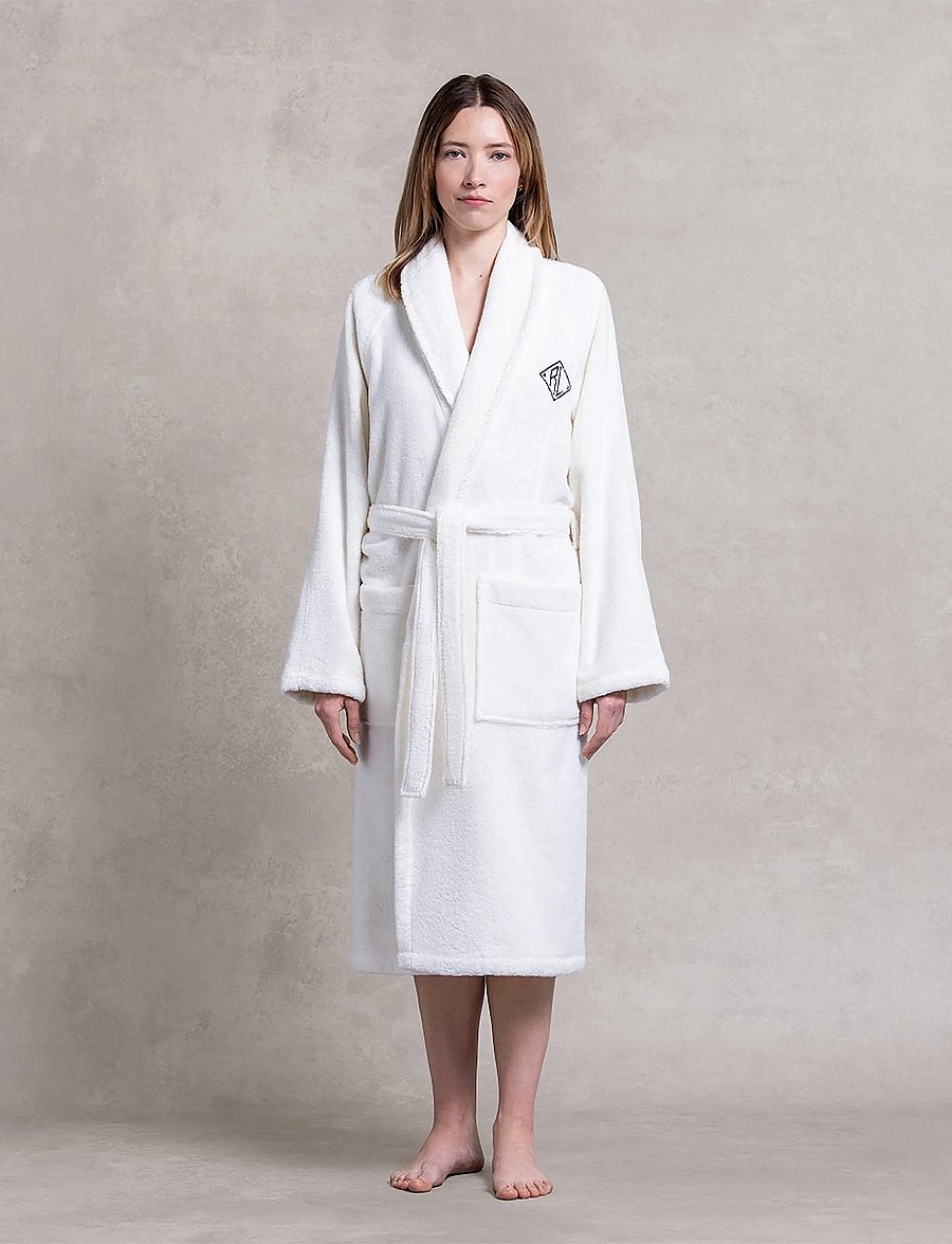 Ralph Lauren Home - LANGDON Bath robe - alltags-style - white - 5