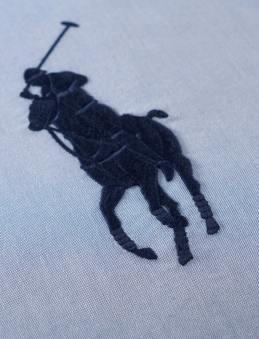 Ralph Lauren Home - OXFORD Cushion cover - padjakatted - blue - 0
