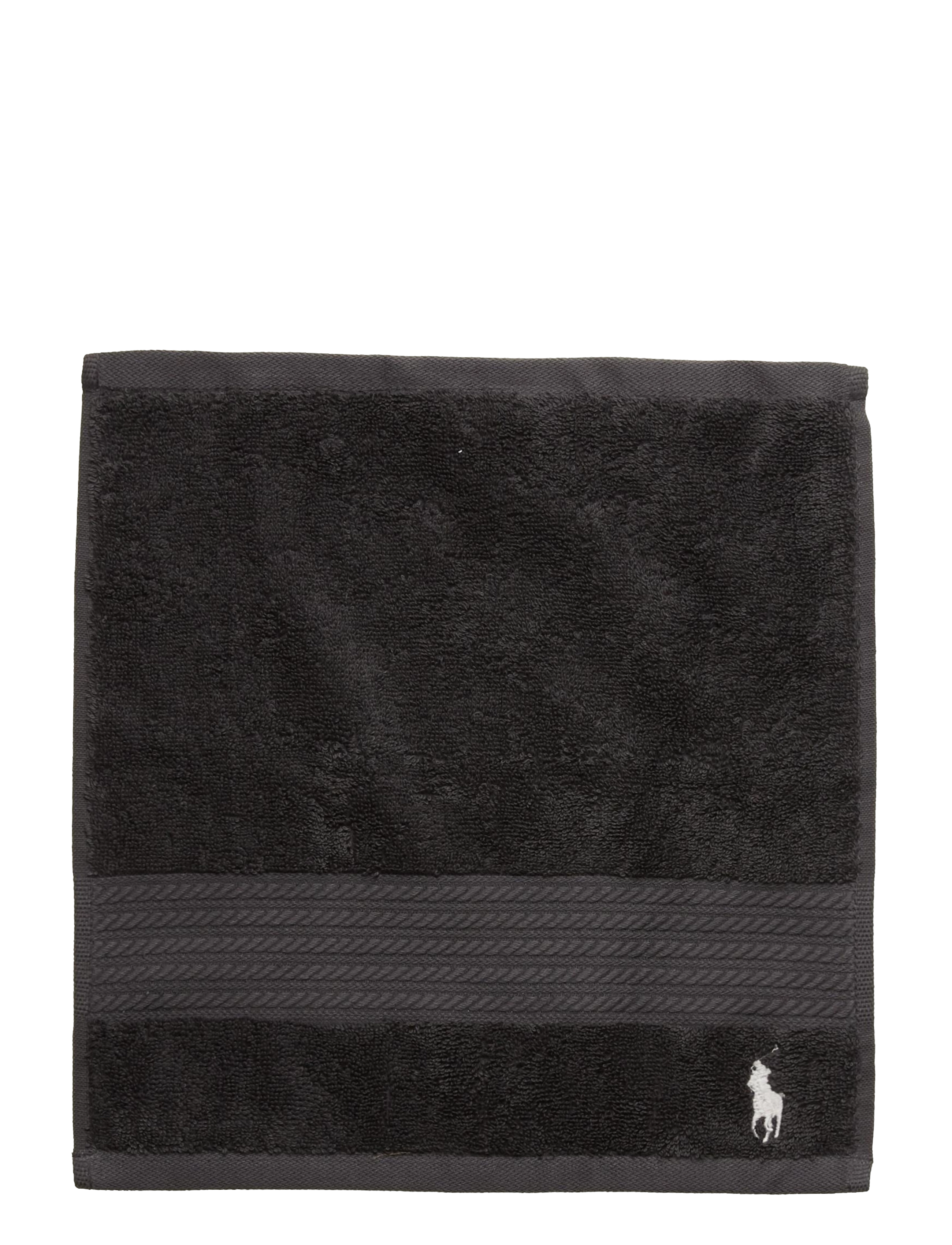Ralph Lauren Home PLAYER Wash towel - Baderomstekstiler - CHARCOA / black