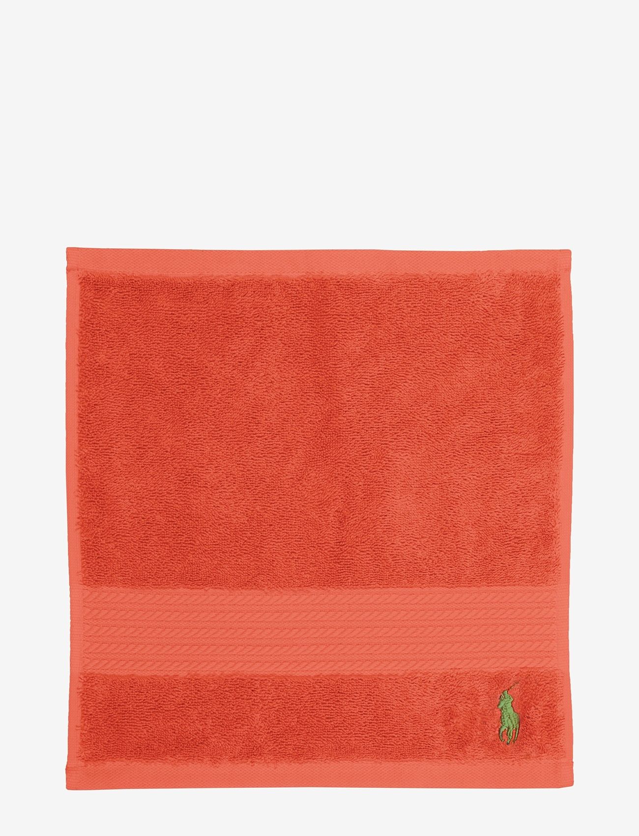 Ralph Lauren Home - POLO PLAYER Wash towel - alhaisimmat hinnat - tangerine - 0