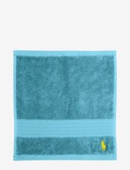 POLO PLAYER Wash towel - TURQUOISE